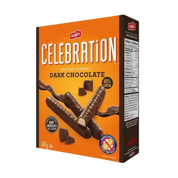 Experience the Leclerc - Celebration Dark Chocolate (Finger Cookies)