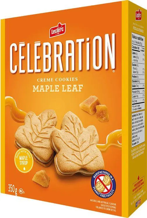 Leclerc - Celebration 
Maple Leaf (Cream Cookies) 240g Marino.AE