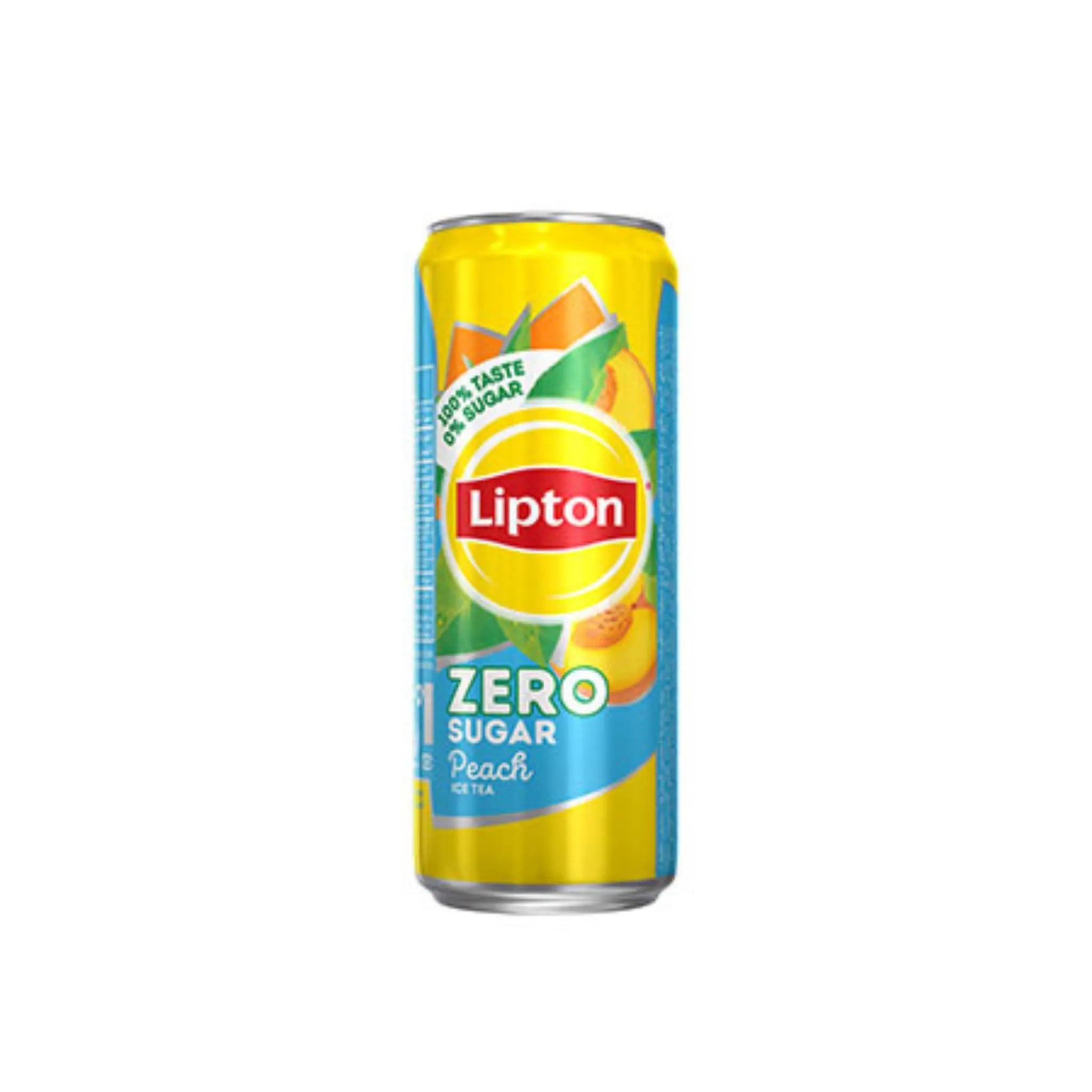 Lipton Ice Tea Peach Zero 315ml Can - 24x315ml (1 carton) Marino.AE