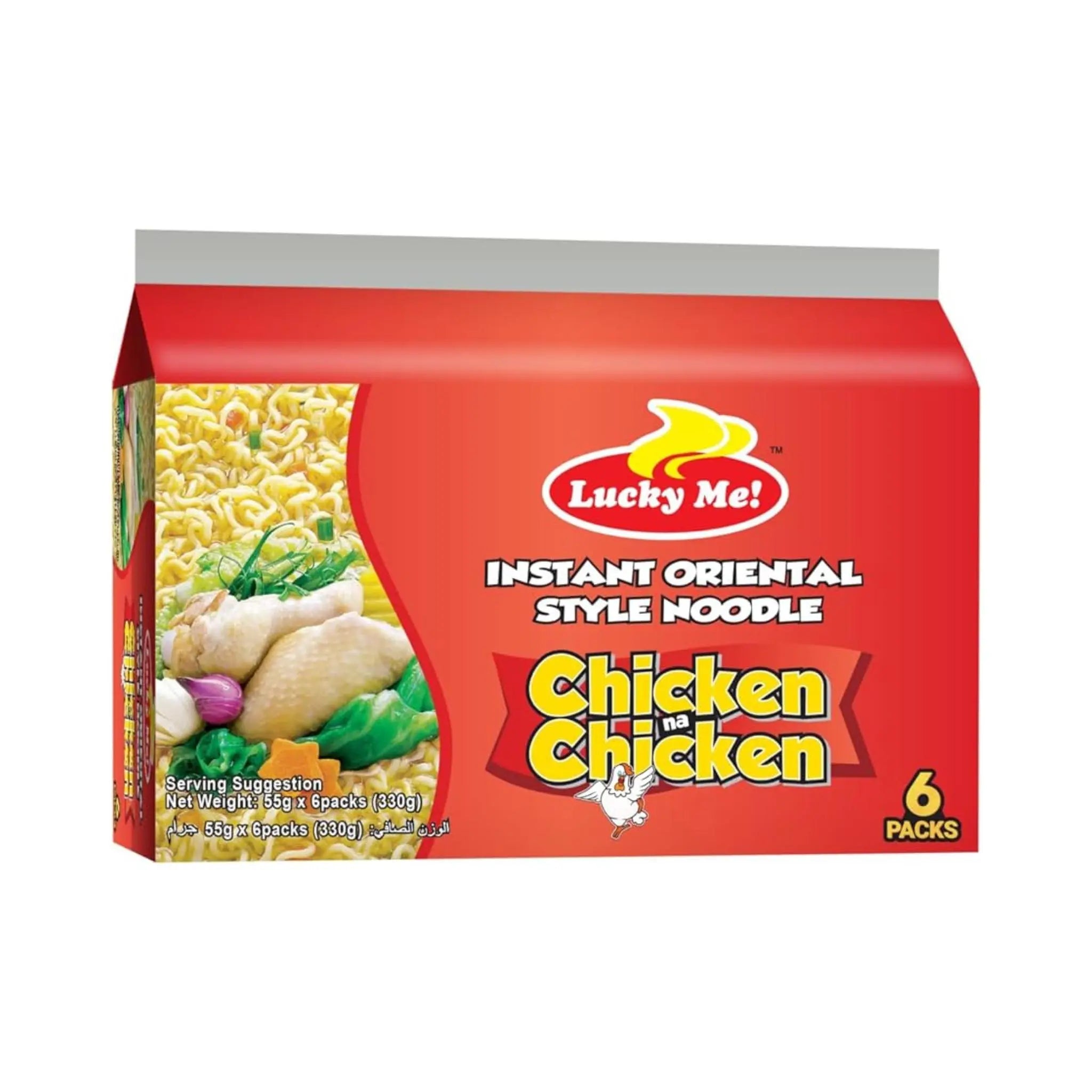 Lucky Me Instant Mami Chicken Noodles 12 X (6 X 55G) Marino.AE