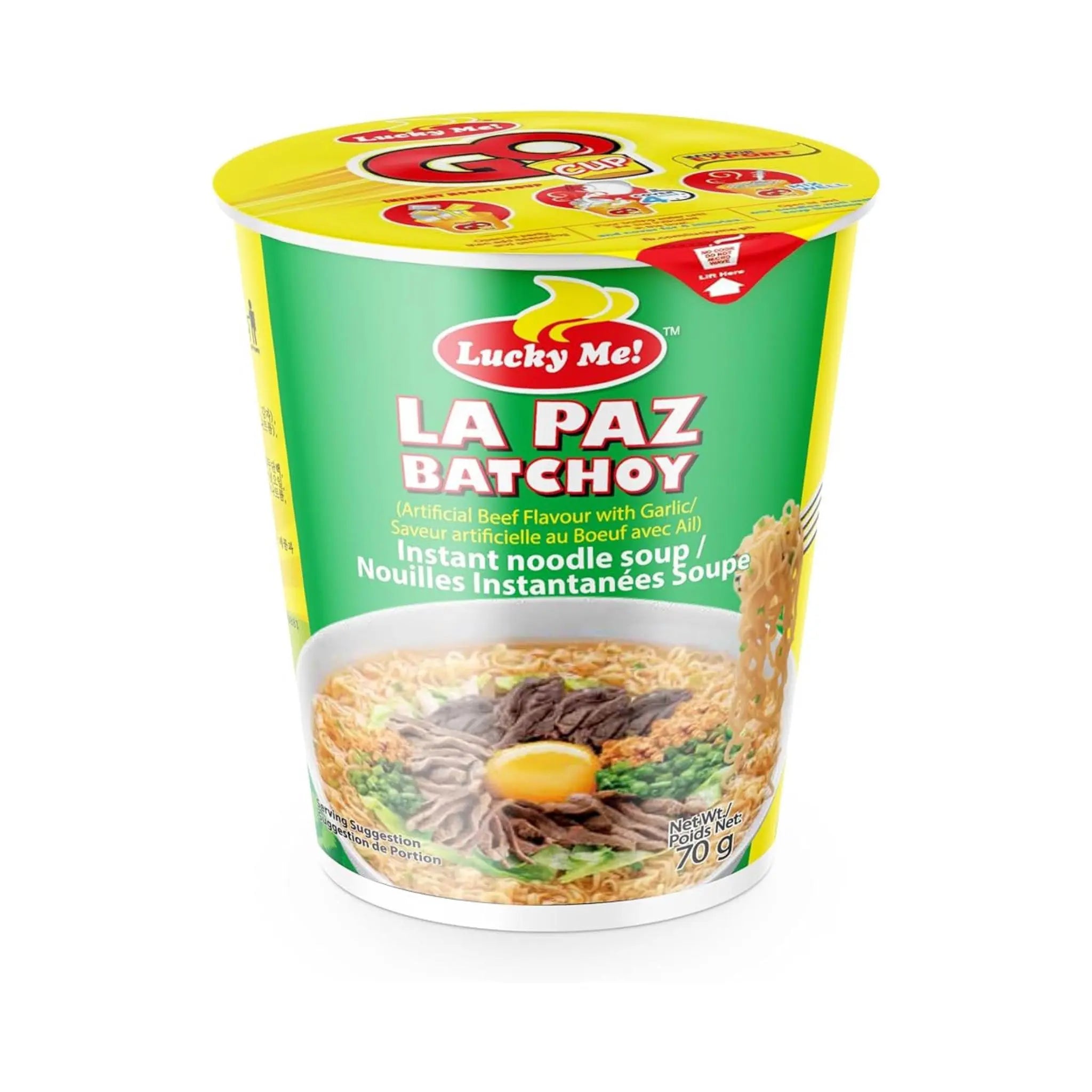 Lucky Me Instant Noodle Soup La Paz Batchoy 30 X 70G Marino.AE