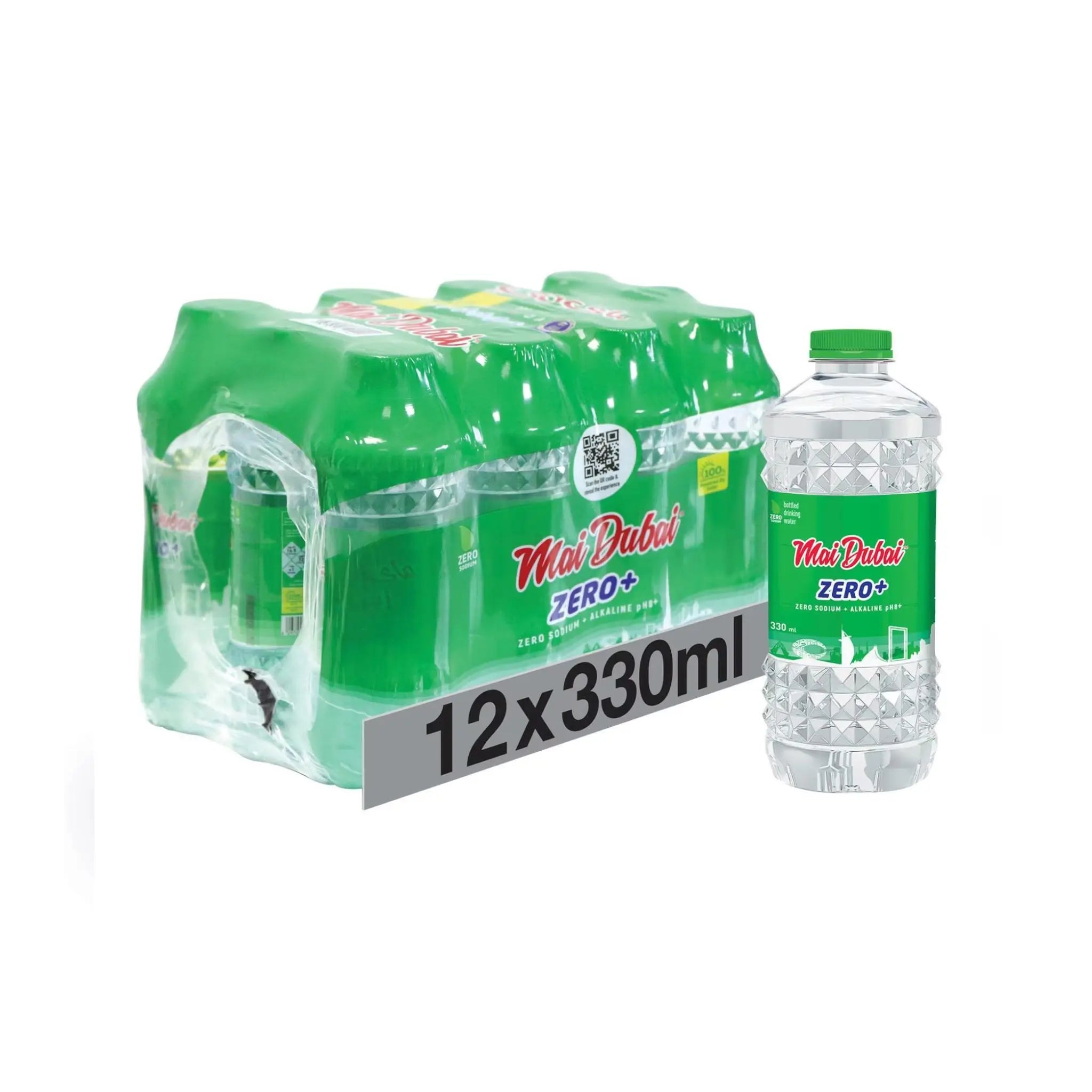 MAI DUBAI ALKALINE ZERO SODIUM 330mlx12*2 Marino.AE