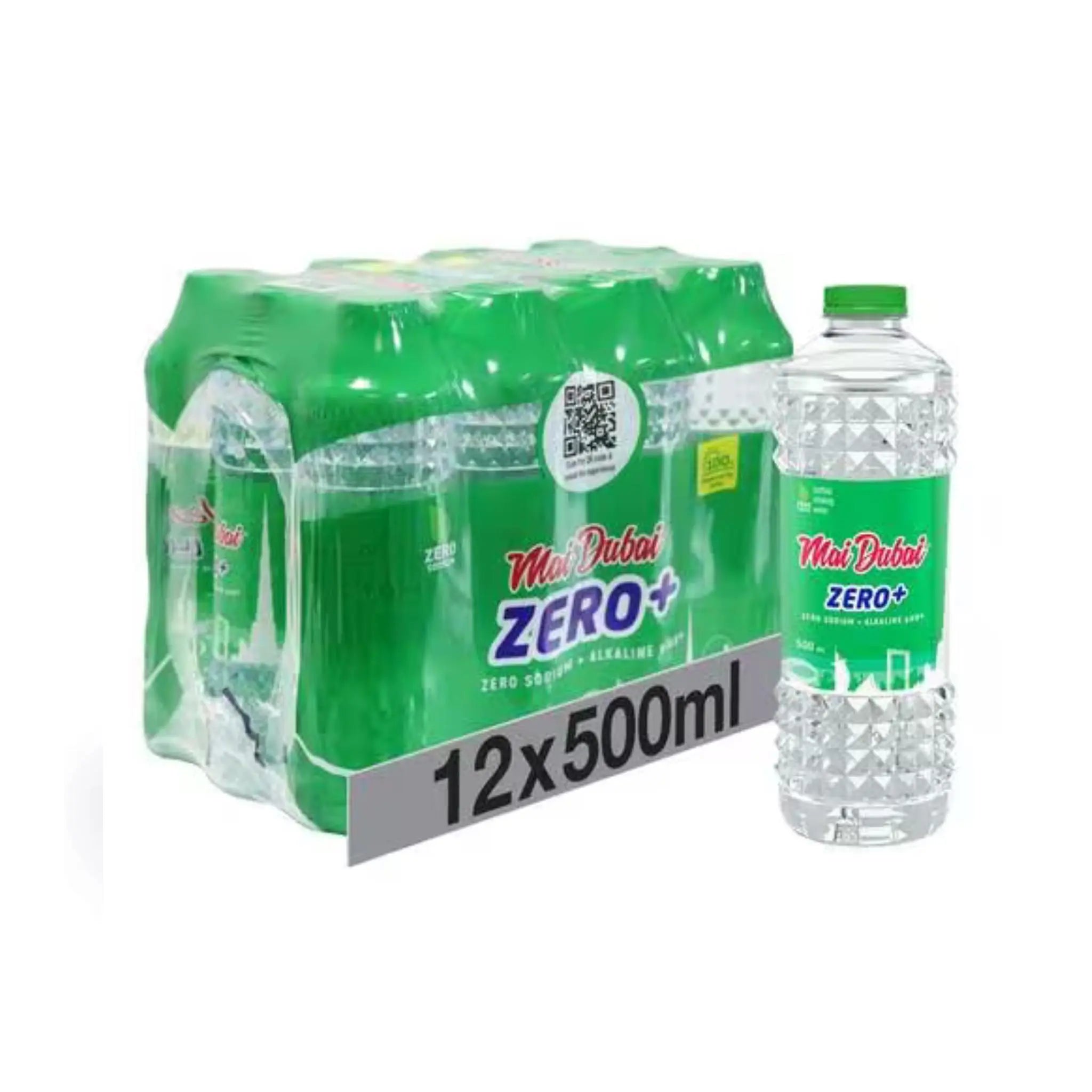 MAI DUBAI ALKALINE ZERO SODIUM 500mlx12*2 Marino.AE