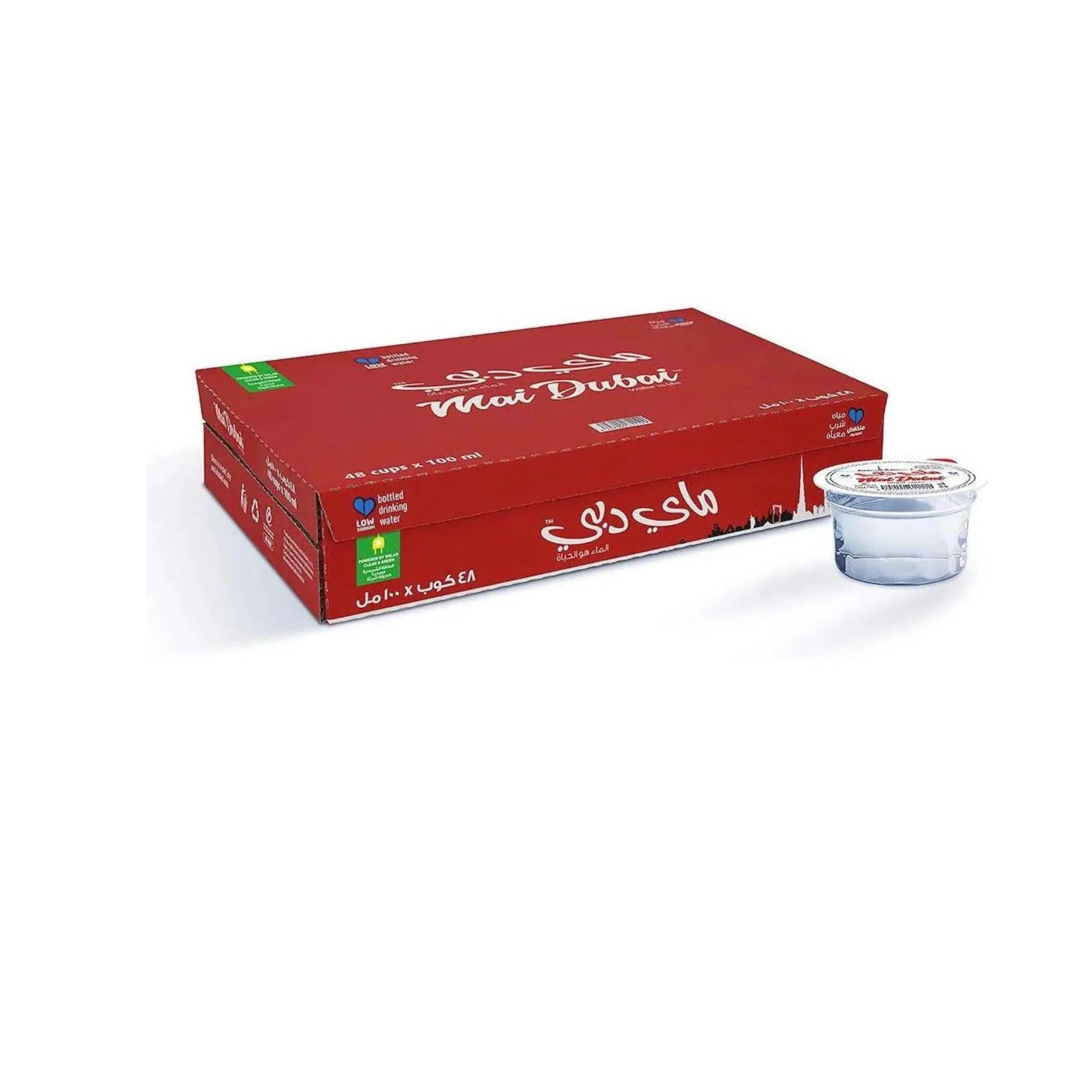 Mai Dubai Water Cups 100mlx 48 Marino.AE