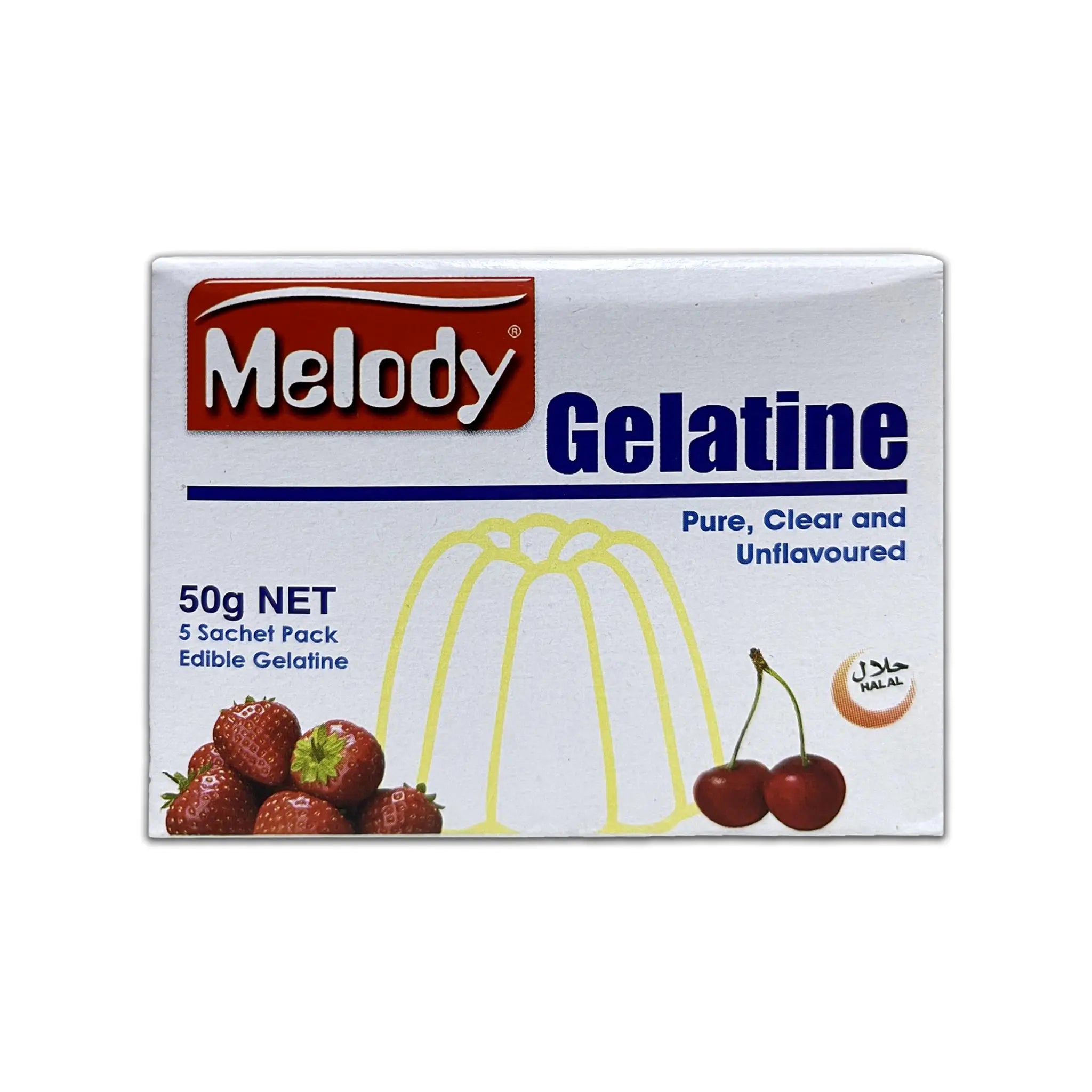 Melody Gelatine - 48X5X10G (1 carton) Marino.AE