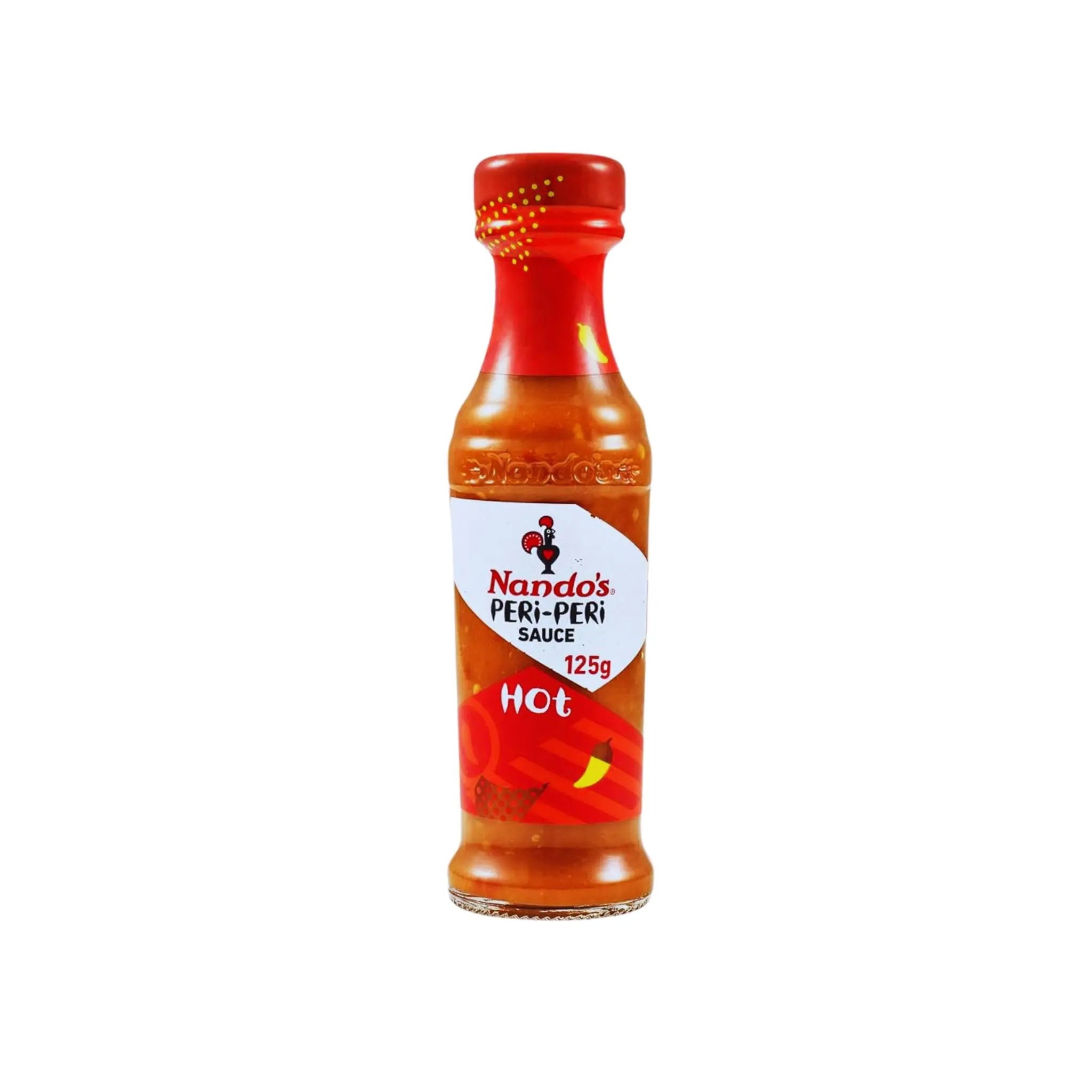 Nando's Hot Peri-Peri Sauce - 125mlx6 (1 carton) - Marino.AE