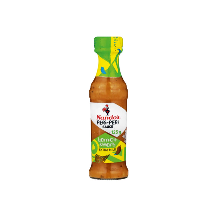 Nando's Lemon & Herb Peri-Peri Sauce - 125mlx6 (1 carton) - Marino.AE