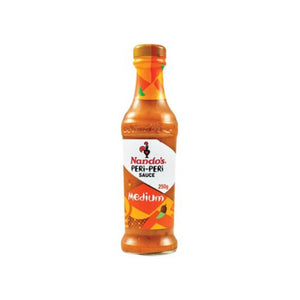 Nando's Medium Peri-Peri Sauce - 250mlx6 (1 carton) - Marino.AE