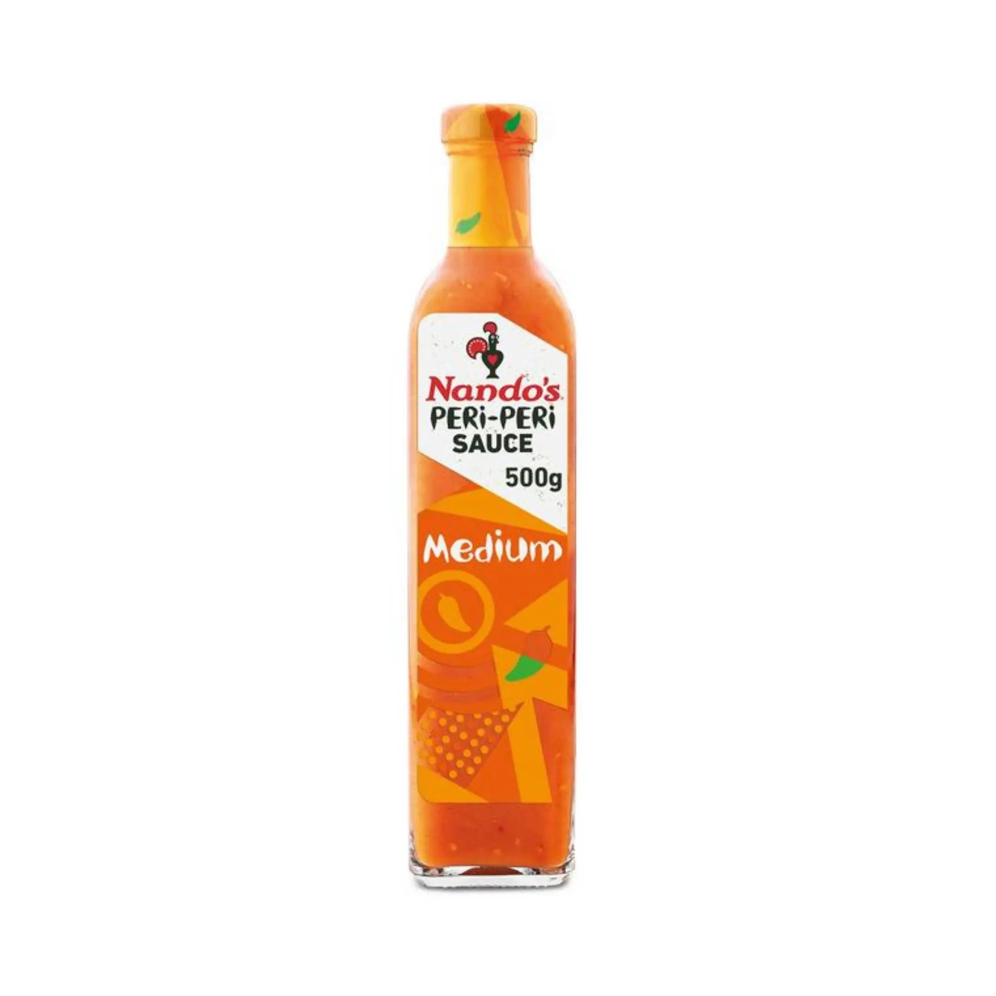 Nando's Medium Peri-Peri Sauce - 500mlx6 (1 carton) - Marino.AE