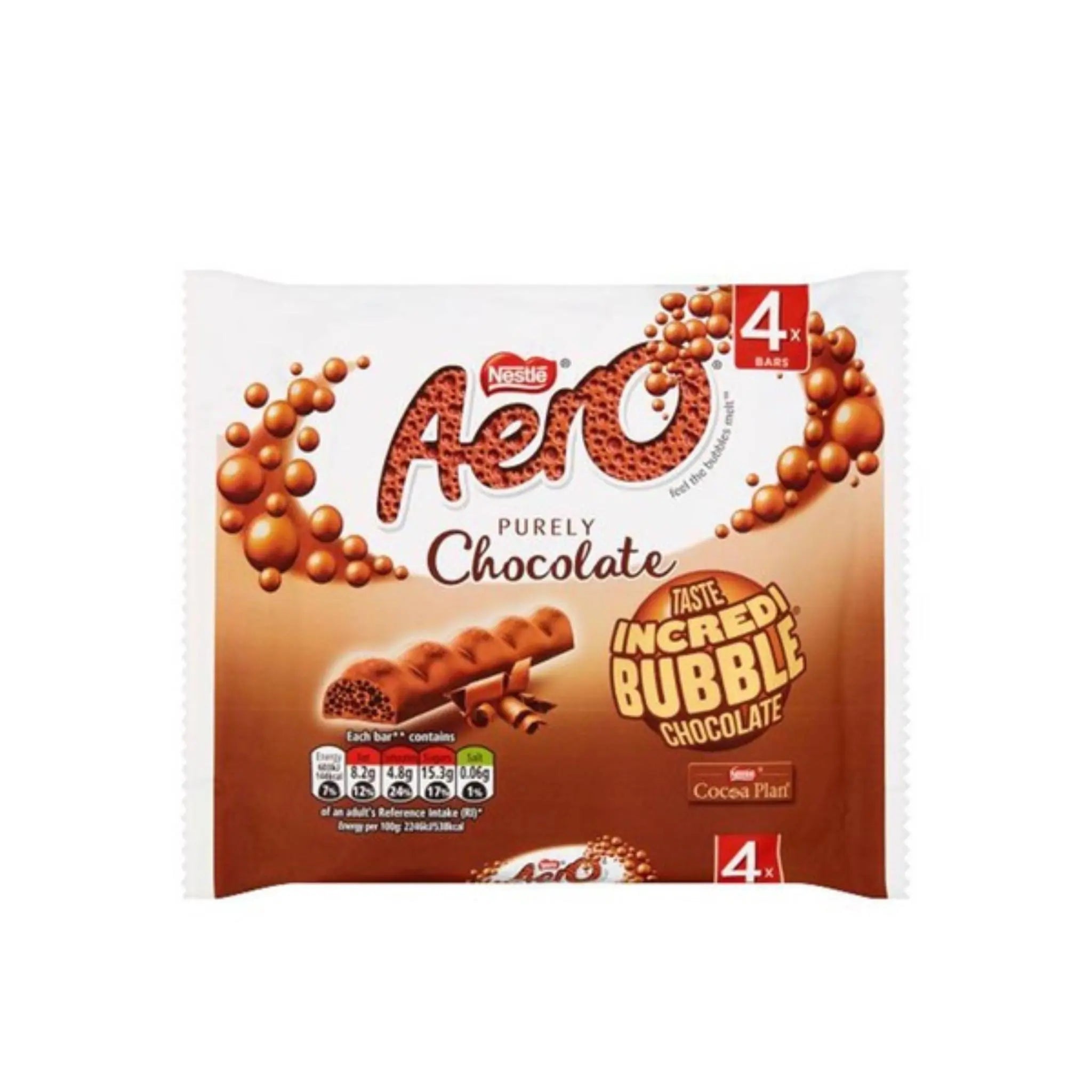 Nestle Aero Bubbly Milk 4Pk (108g x 14) Marino.AE