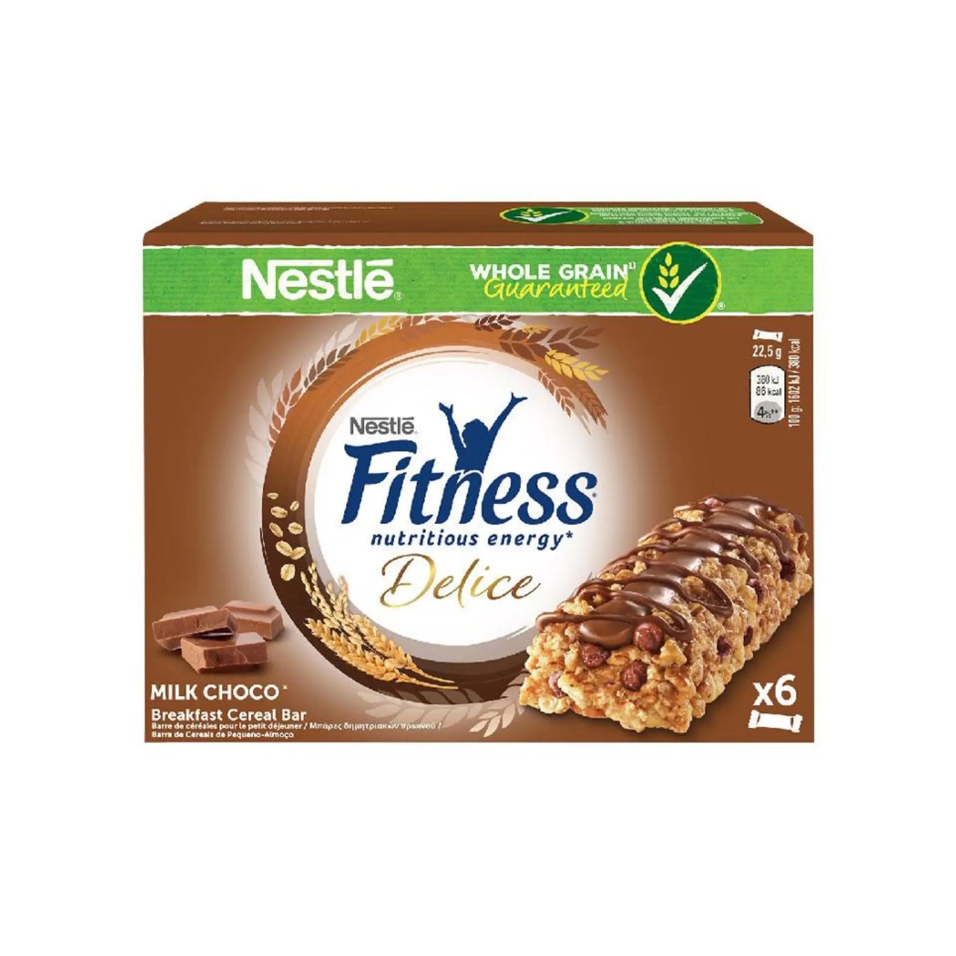 Nestle Fitness Delice Cereal Bars - 18x6x23.5g (1 carton) - Marino.AE