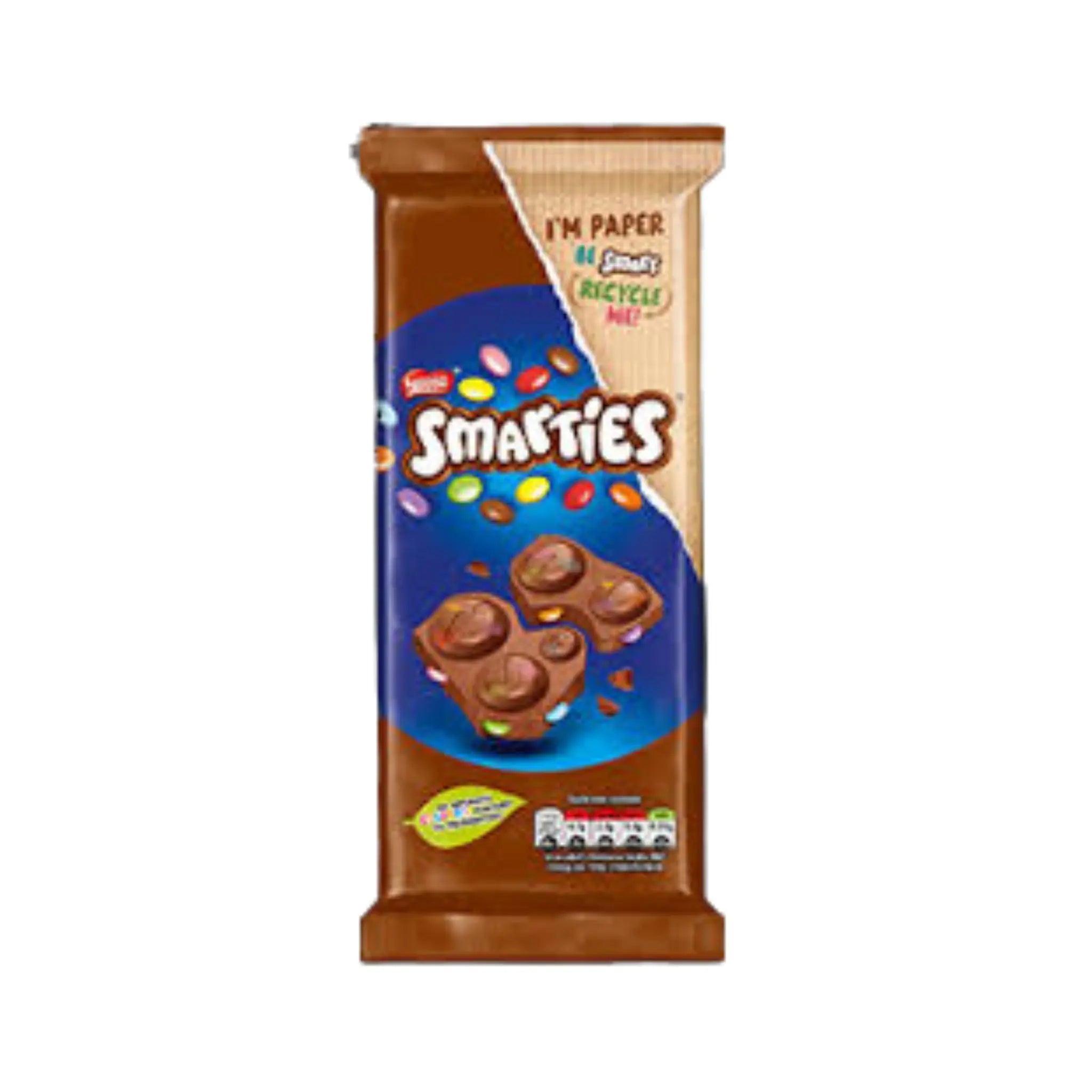 Nestle Smarties Milk Block 14X90G Nestle