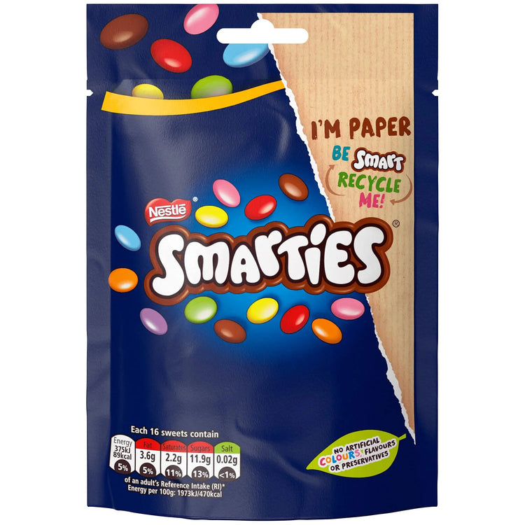 Nestle Smarties Sharing Bag (8X105G) Nestle