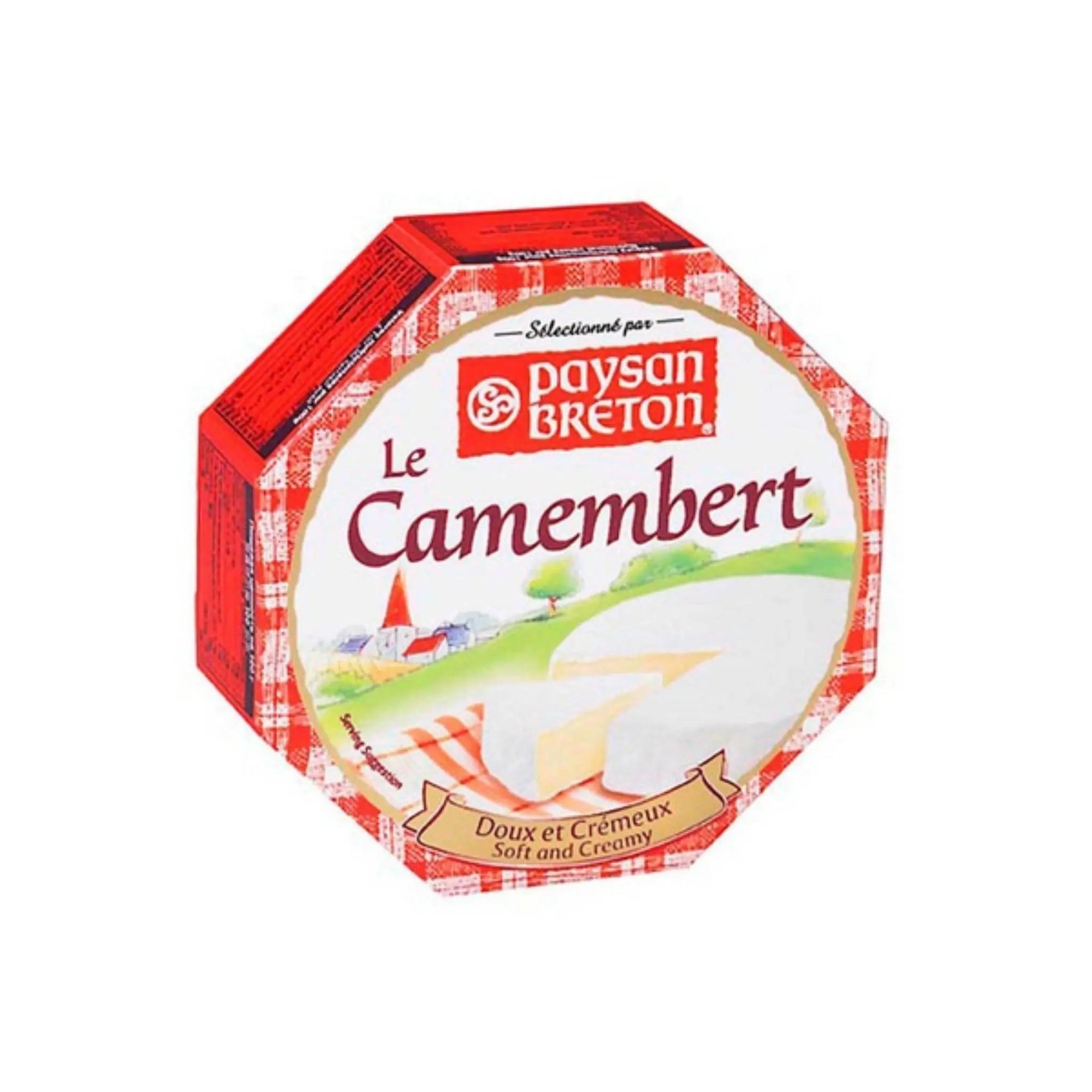 PAYSAN BRETON CAMEMBERT CHEESE LONG LIFE - 6X8X125 GM Marino.AE