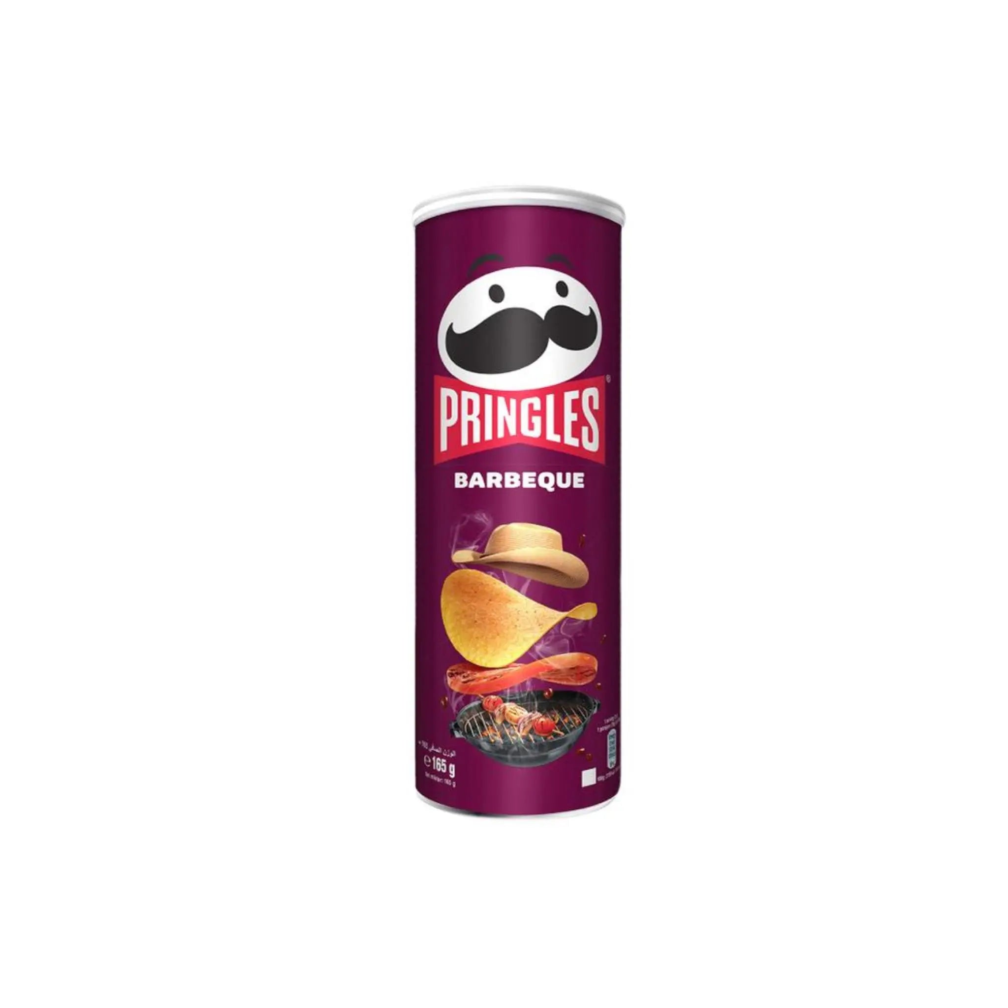 Pringles Bbq Flavored Chips Can 19X165Gm Pringles