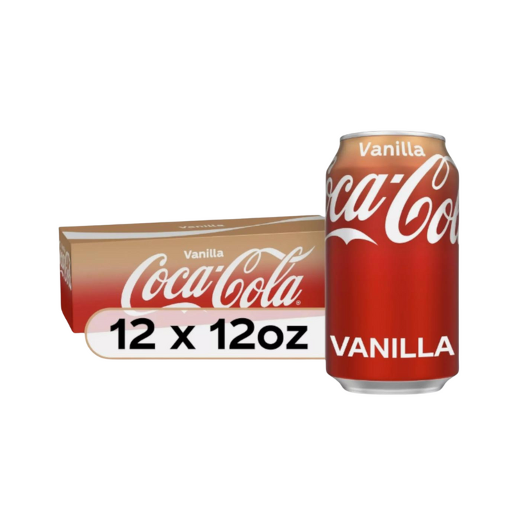 Coca Cola Vanilla Flavor Can 355Ml x 12 Coca Cola