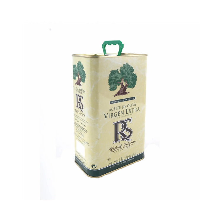 RAFAEL SALGADO EXTRA VIRGIN OLIVE OIL TIN - 4X3 LTR Marino.AE