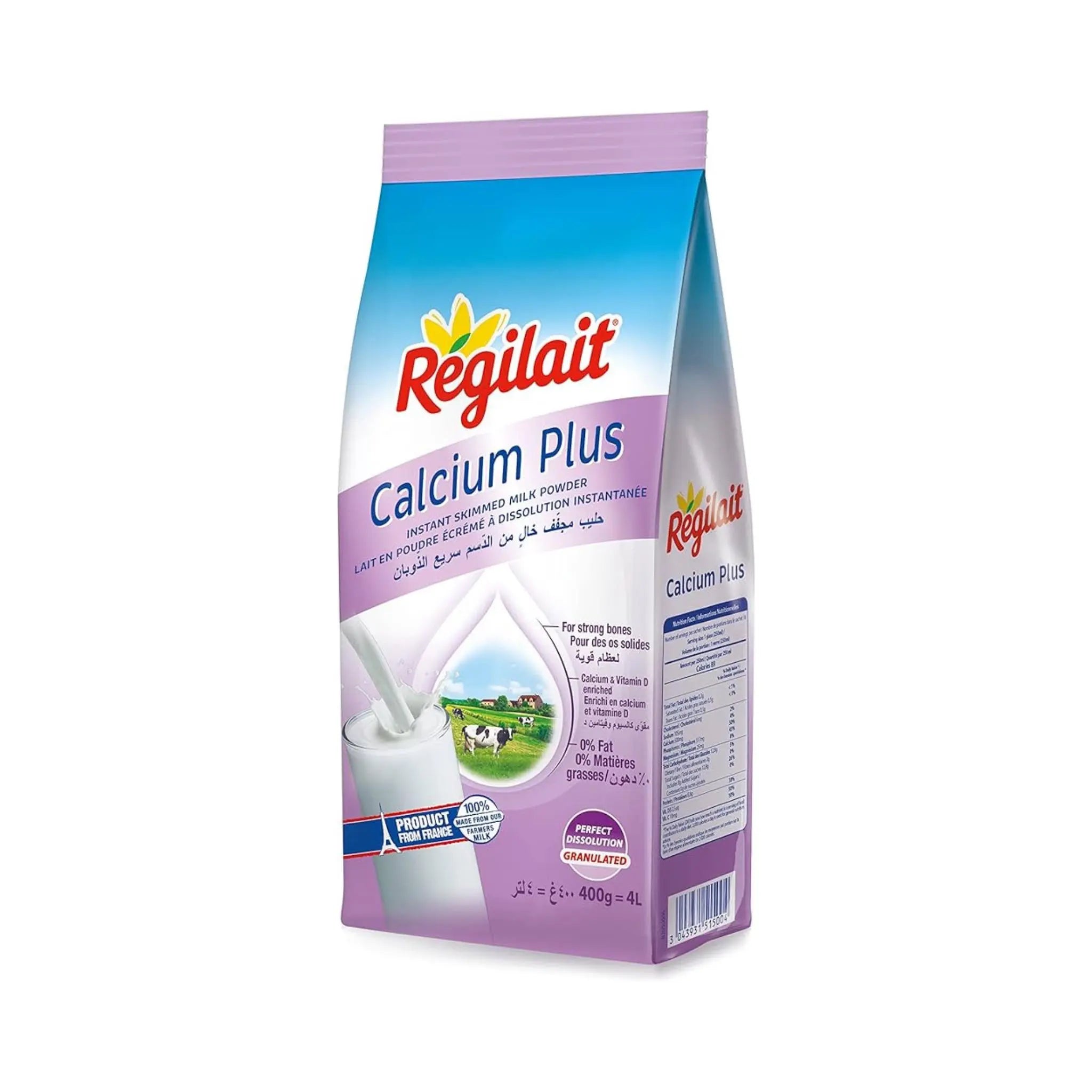 REGILAIT NON FAT CALCIUM (SACHET) - 10X400GM Marino.AE