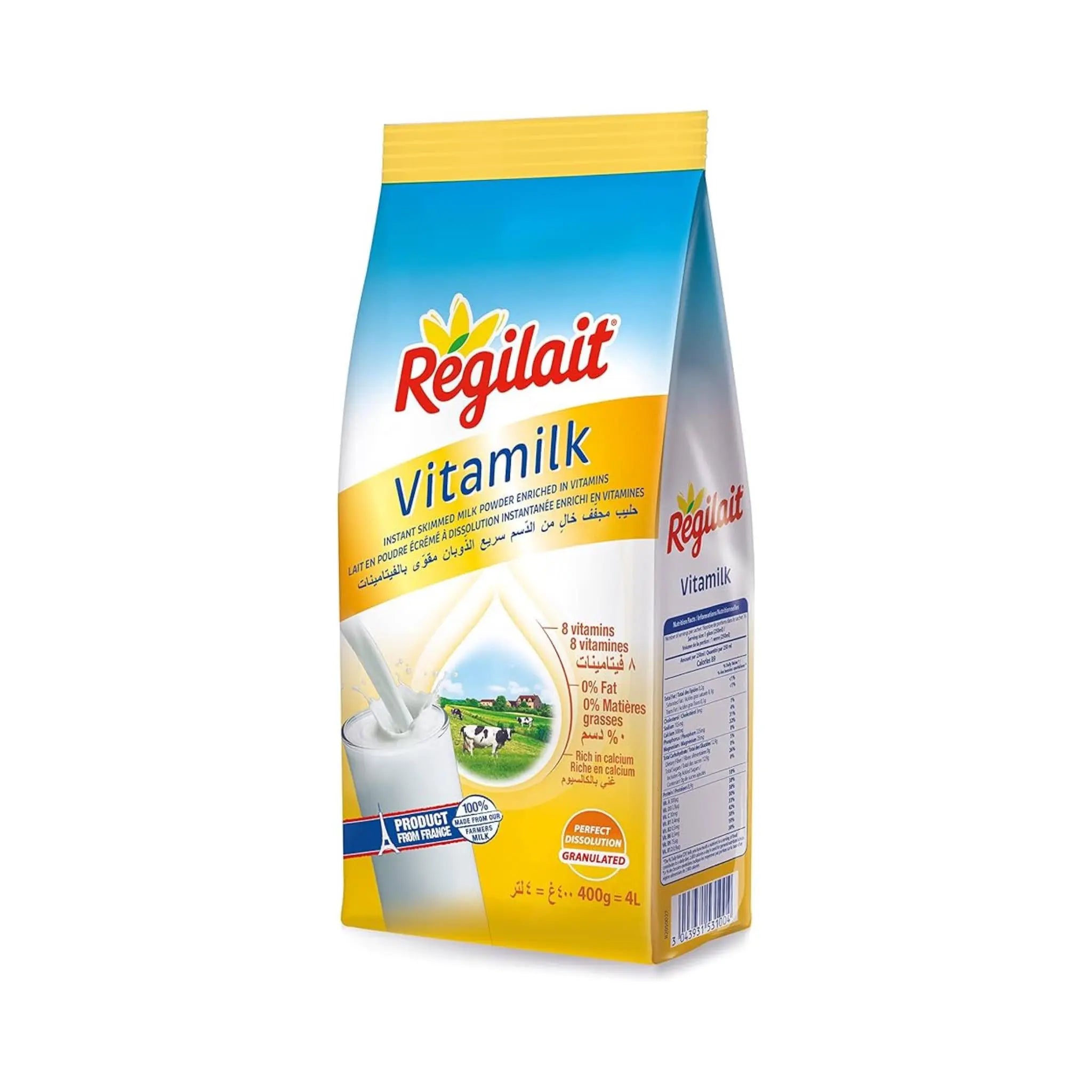 REGILAIT VITA MILK (INSTANT SKIMD) (SACHET) - 10X400GM Marino.AE