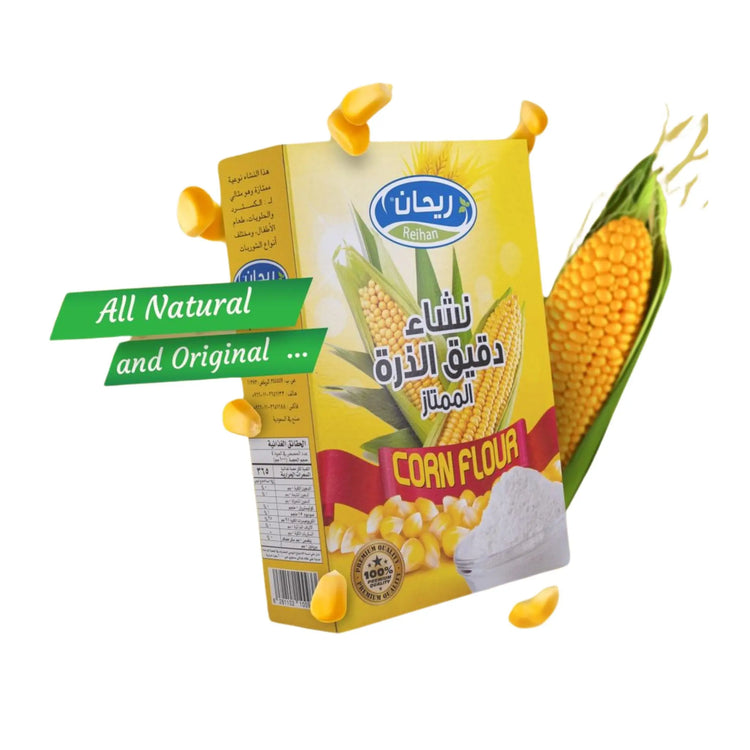 REIHAN CORN FLOUR 400G - Pack of 12 Marino.AE