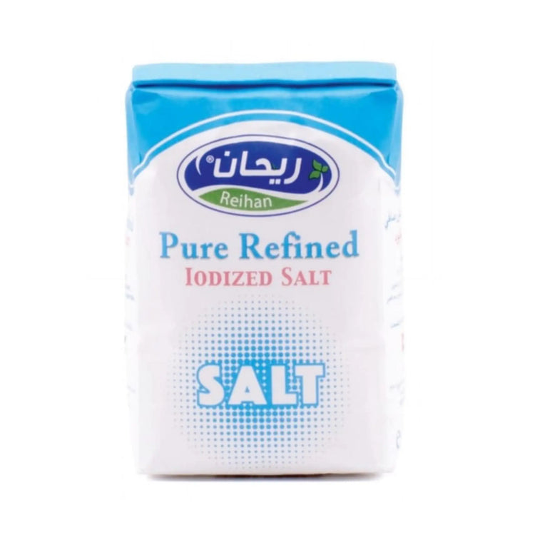 REIHAN PURE REFINED TABLE SALT 1Kg - Pack of 3 Marino.AE