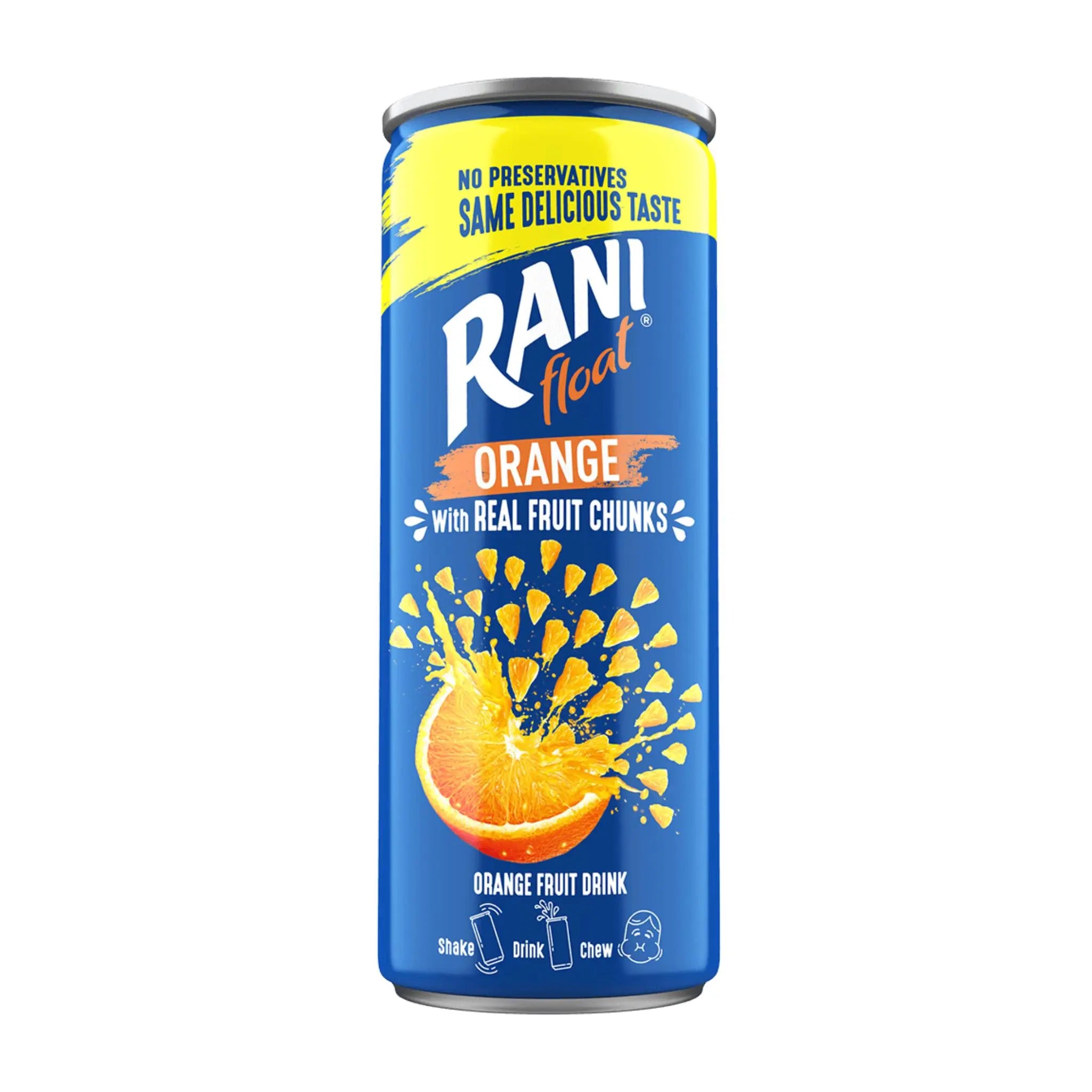 Rani Float NAS Orange 240 ml - 24x240ml (1 carton) Marino.AE