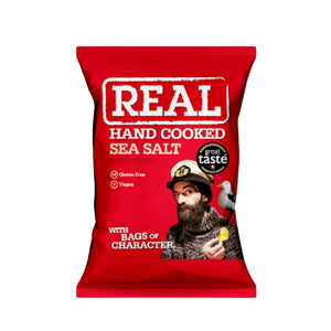 Real Crisps Sea Salt - 12x150G (1 carton) Marino.AE