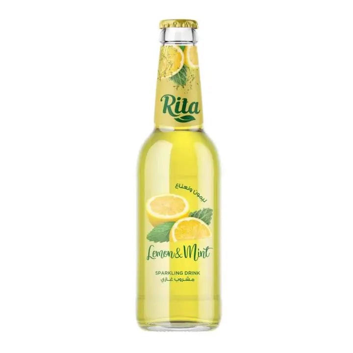 Rita Lemon Mint Bottle- Pack of 24(275ML x 24) Marino.AE