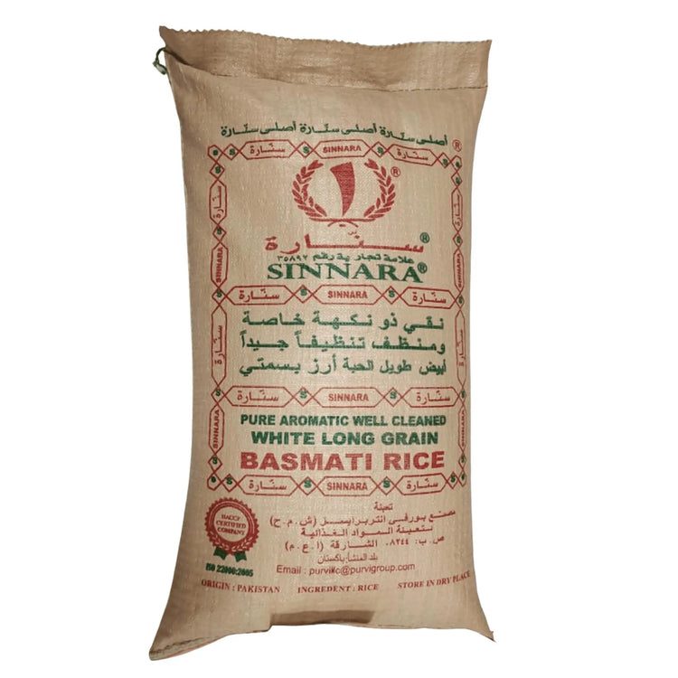 SINNARA Basmati Rice-Pak 39 Kg Marino.AE