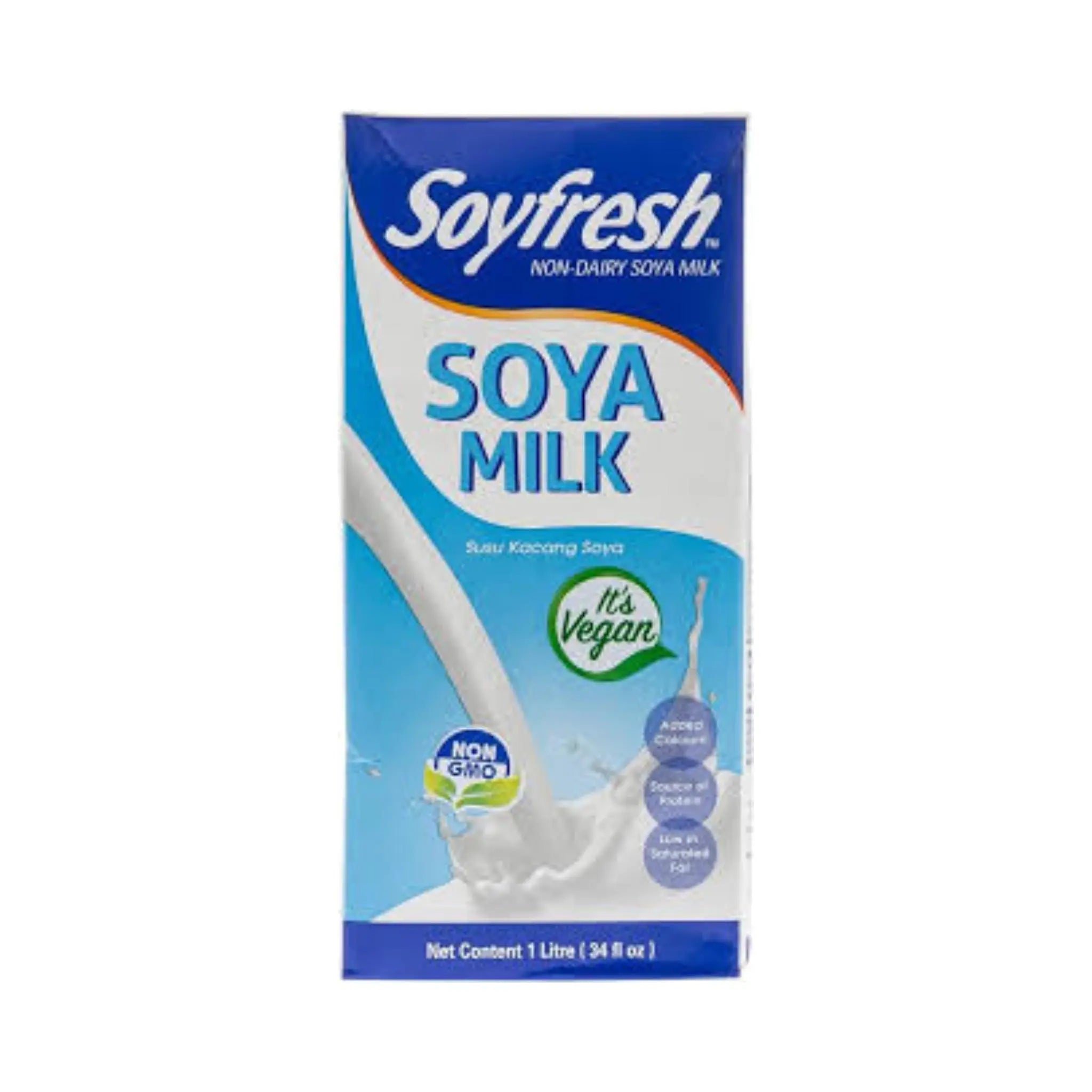 SOYA MILK NATURAL - 12x1Ltr Marino.AE