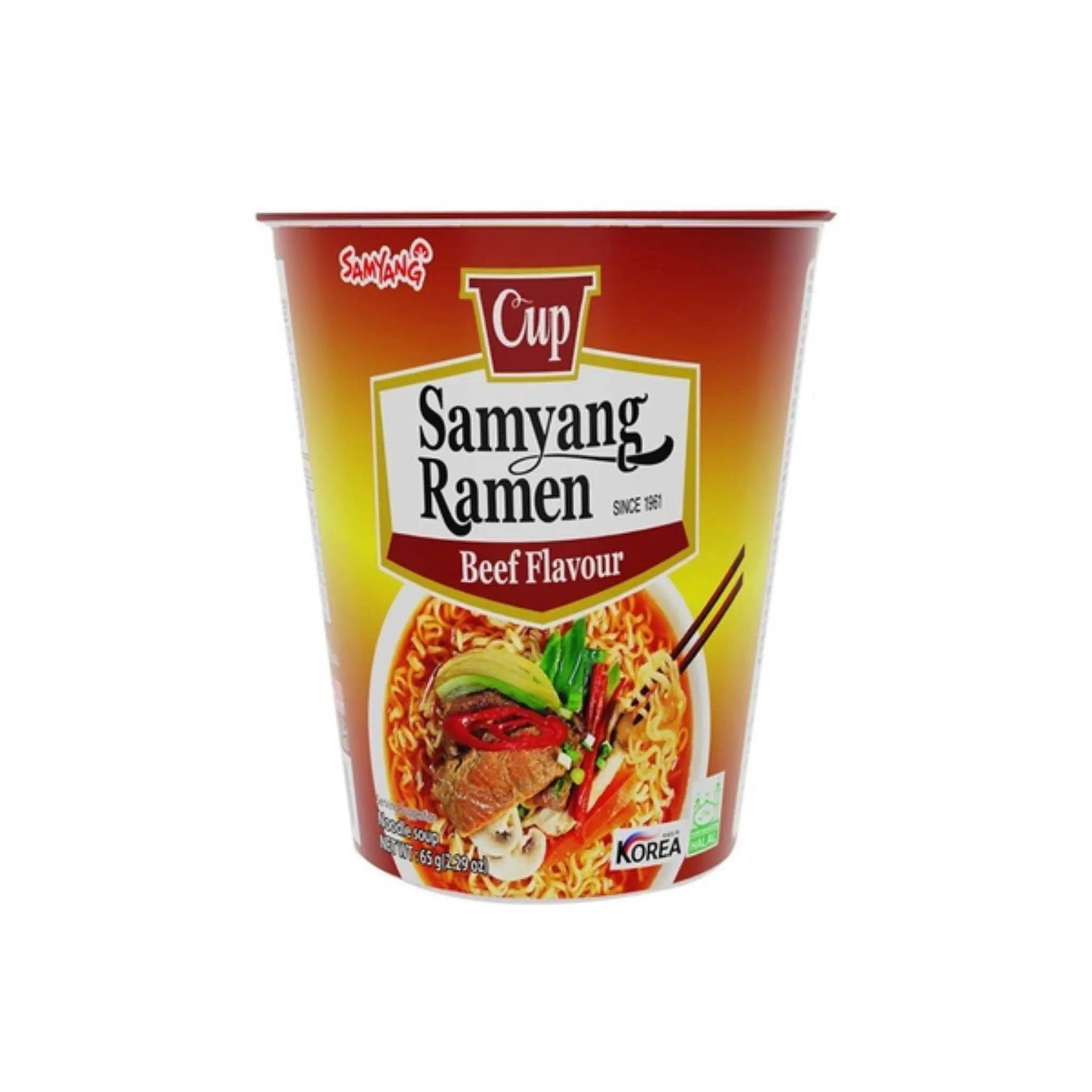 Samyang Beef Noodles Cup (65G x 15) Samyang