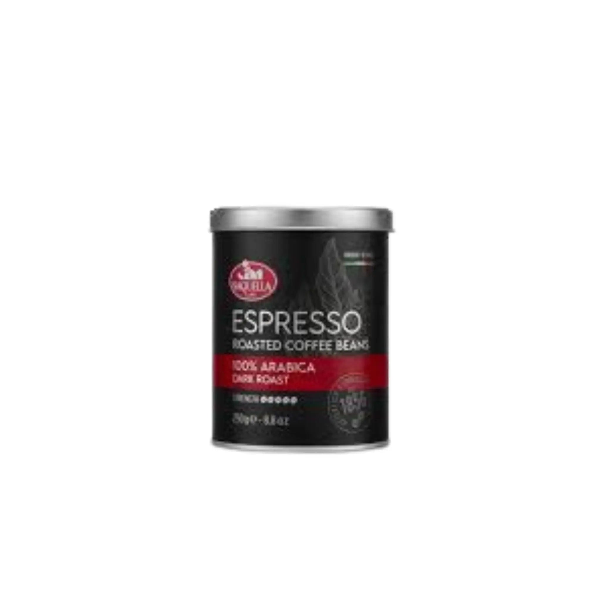 Saquella Espresso 100% Arabica Dark Roast (Tin) - 10x250g (1 carton) - Marino.AE