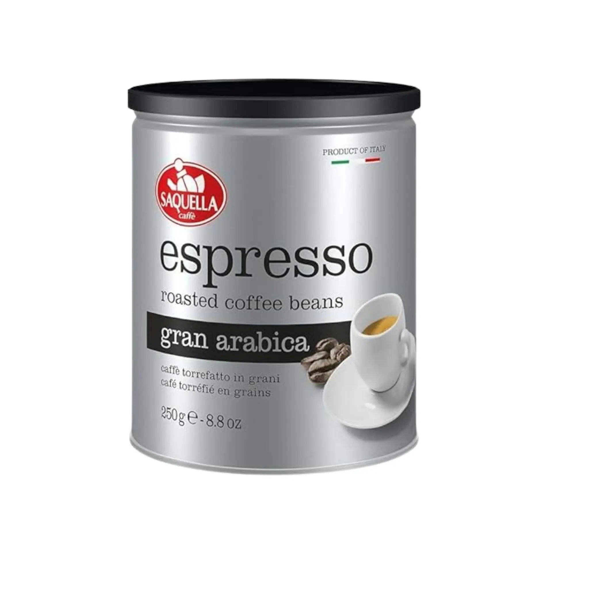 Saquella Espresso Gran Arabica - 6x250g (1 carton) - Marino.AE