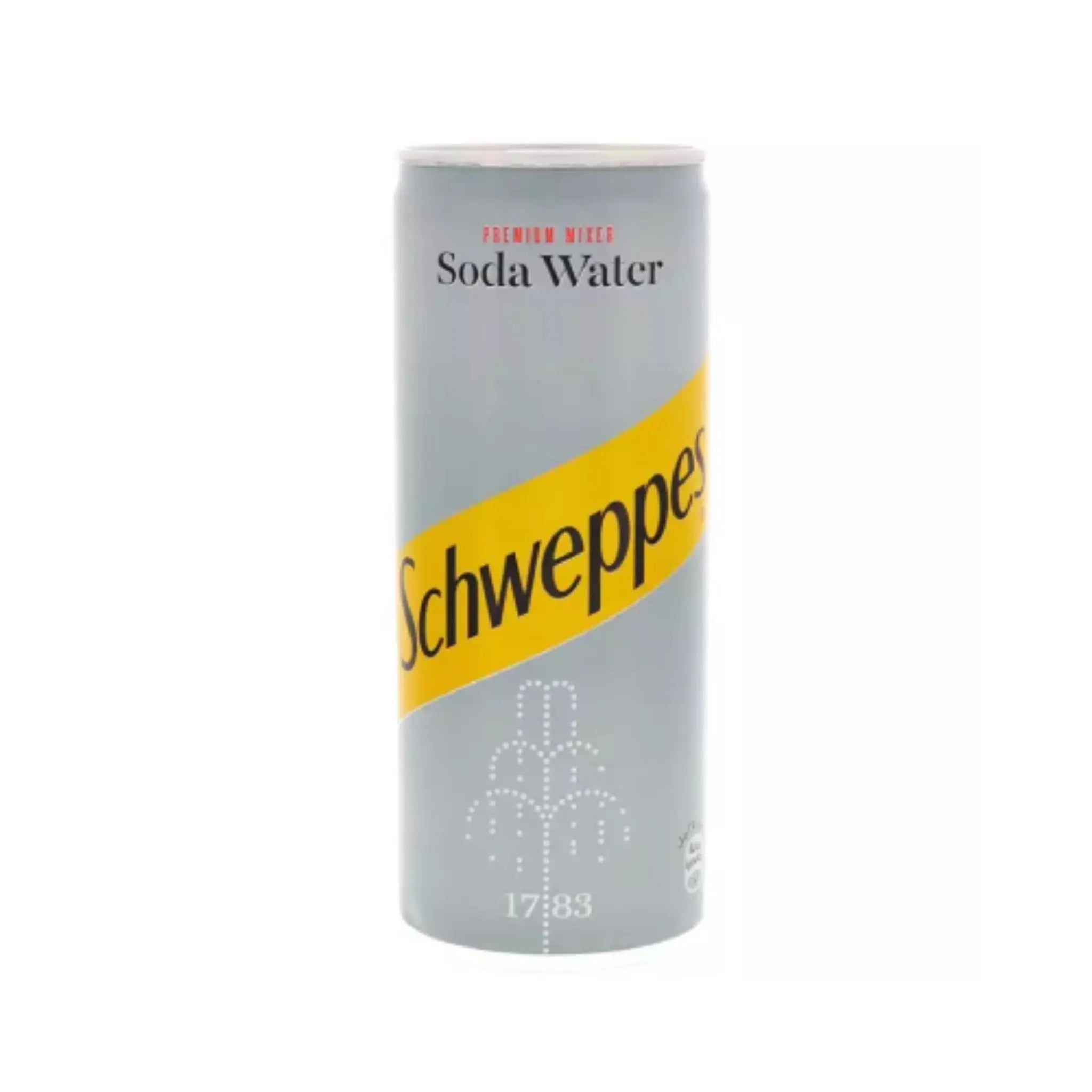 Schw Soda Water 24 X 300ml Can Marino.AE