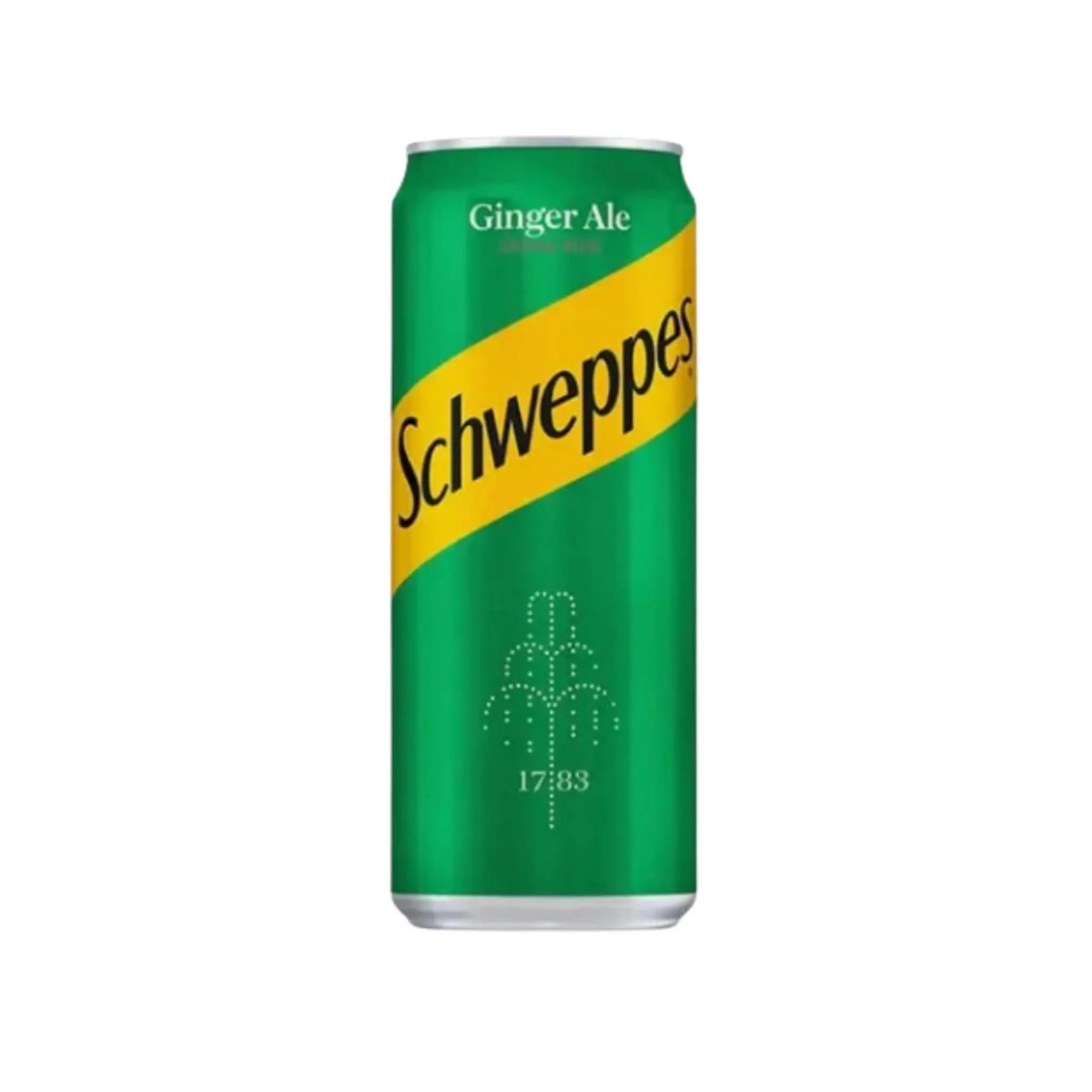 Schweppes Ginger Ale 24 X 300ml Can Schweppes