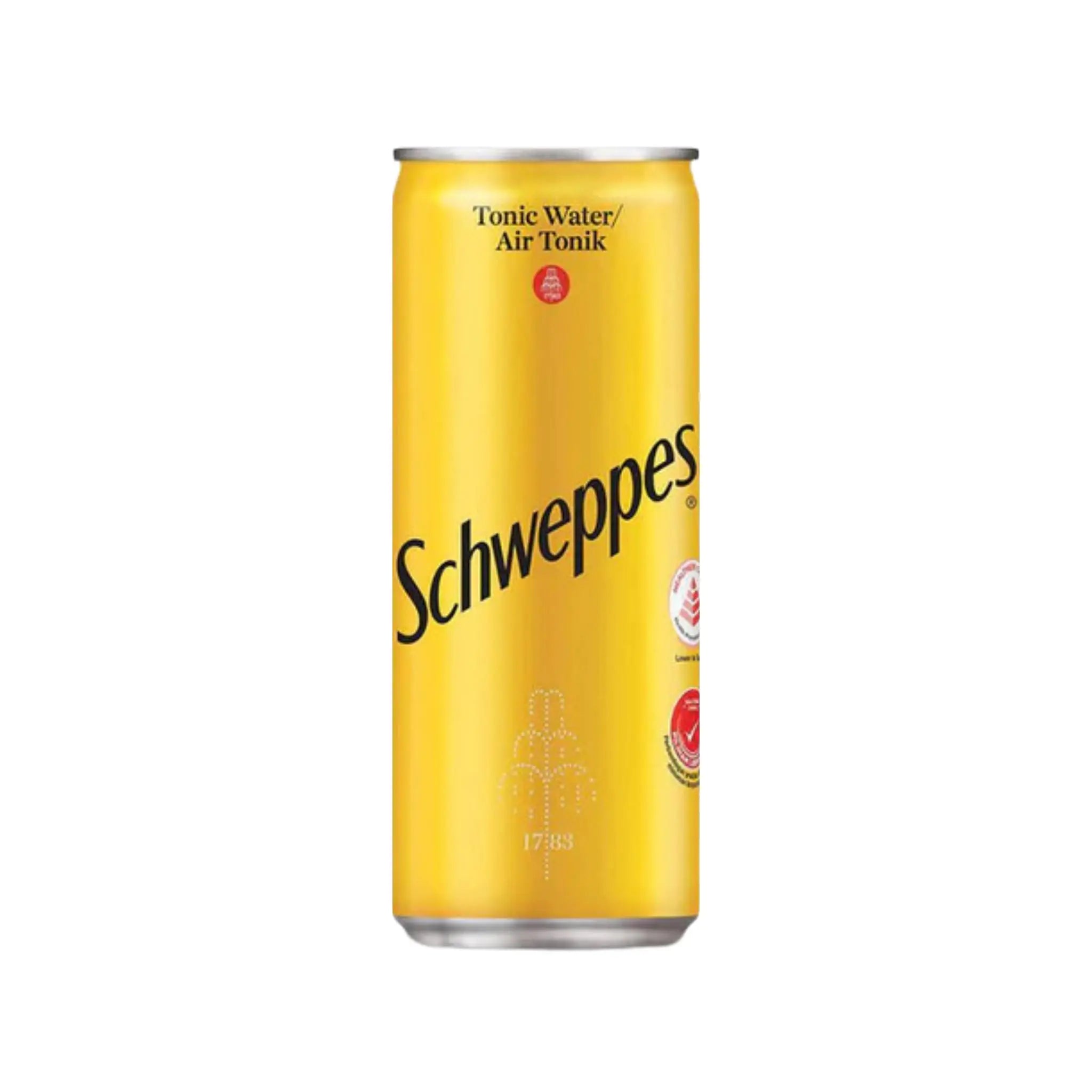 Schweppes Tonic Water 24 X 300ml Can Schweppes
