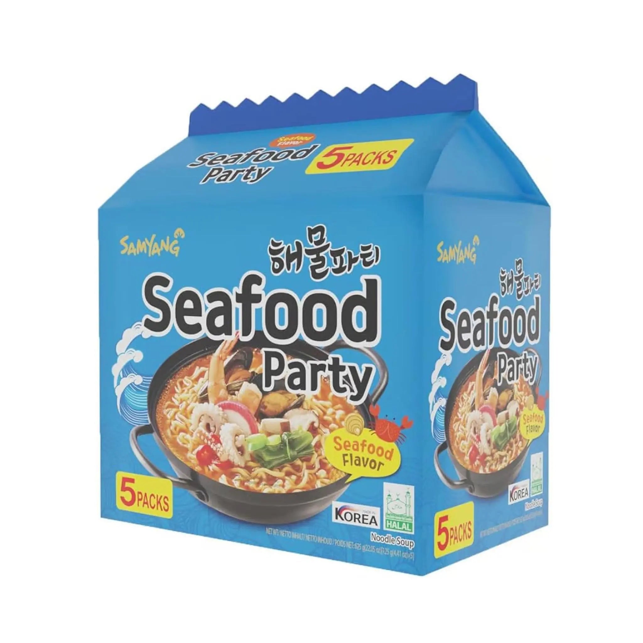 Seafood Party Ramen (125G X 5) x 8 Seafood
