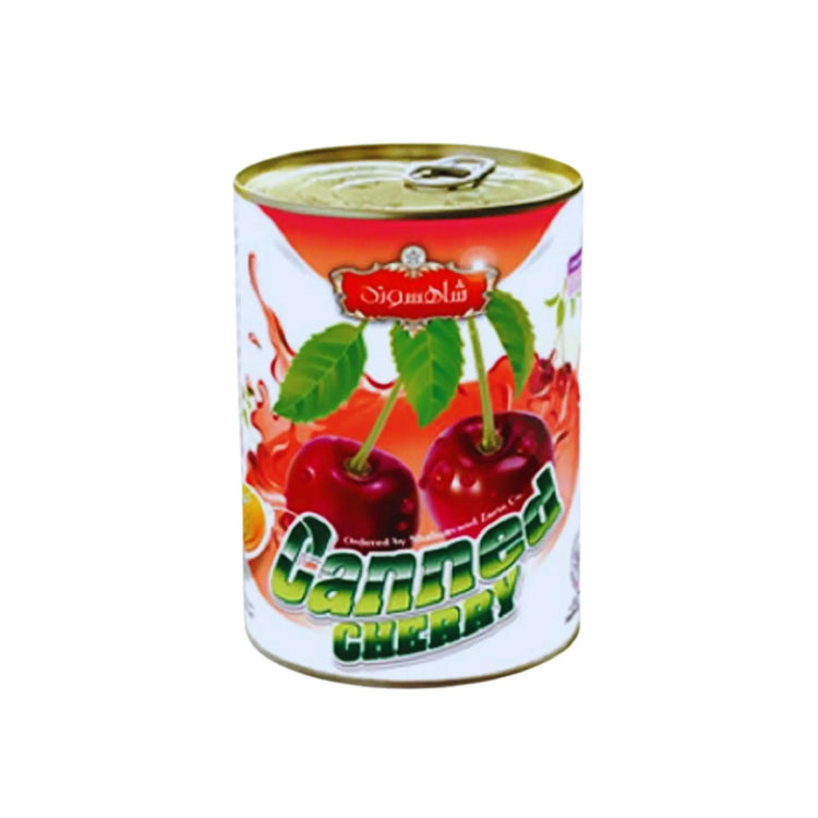 Shahsavand Canned Cherry - 370gx12 (1 carton) Marino.AE