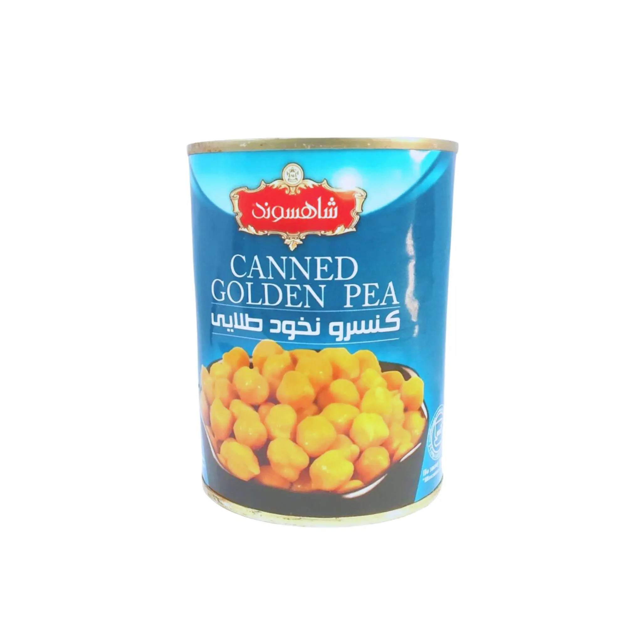 Shahsavand Canned Golden Pea - 370gx12 (1 carton) Marino.AE
