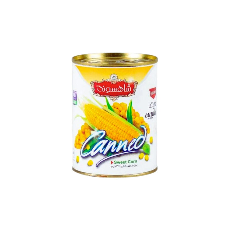 Shahsavand Canned Sweet Corn - 370gx12 (1 carton) Marino.AE