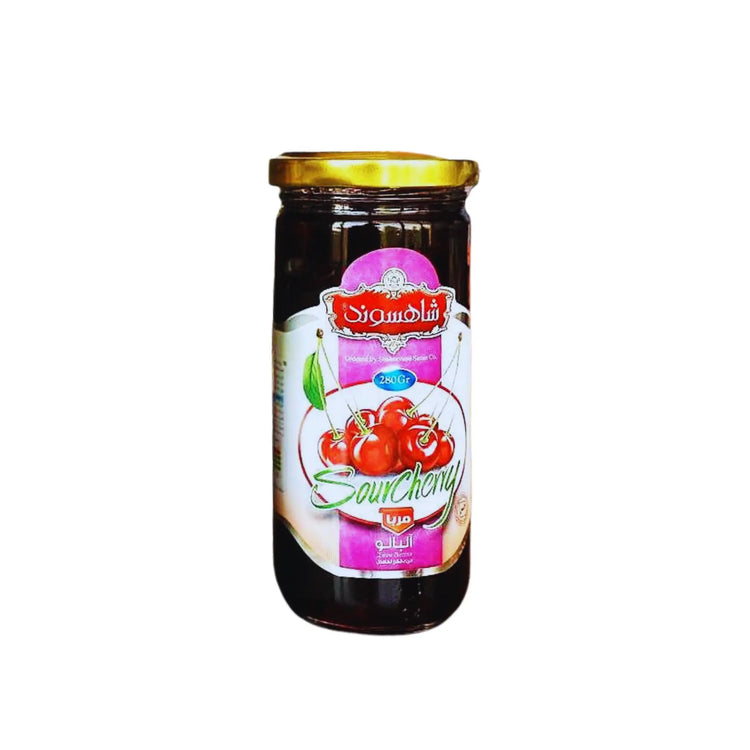 Shahsavand Cherry Jam - 280gx12 (1 carton) Marino.AE