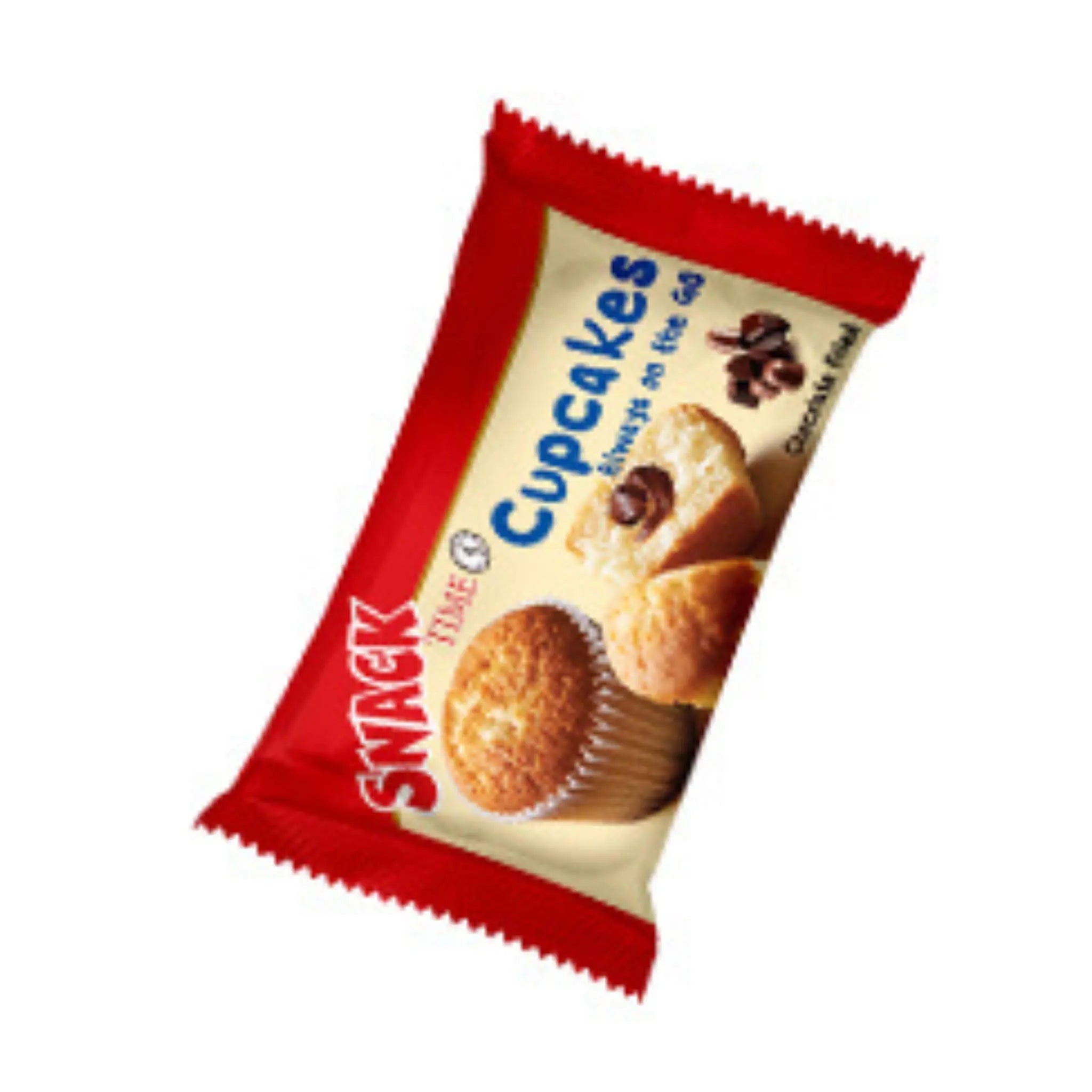 Snack Time Cupcake Chocolate Filled - 60gx24 (1 carton) Marino.AE