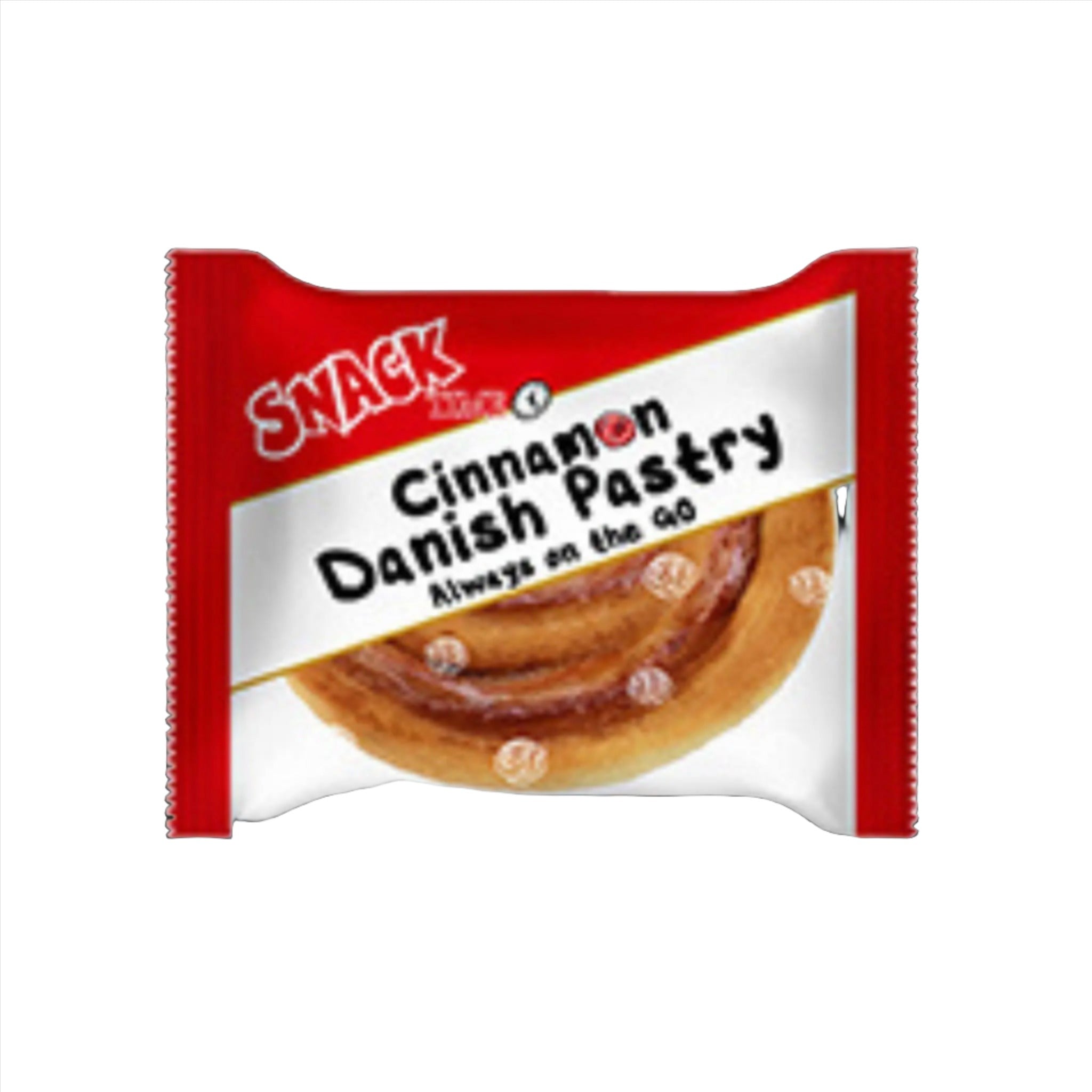 Snack Time Danish Pastry Cinnamon - 60gx24 (1 carton) Marino.AE
