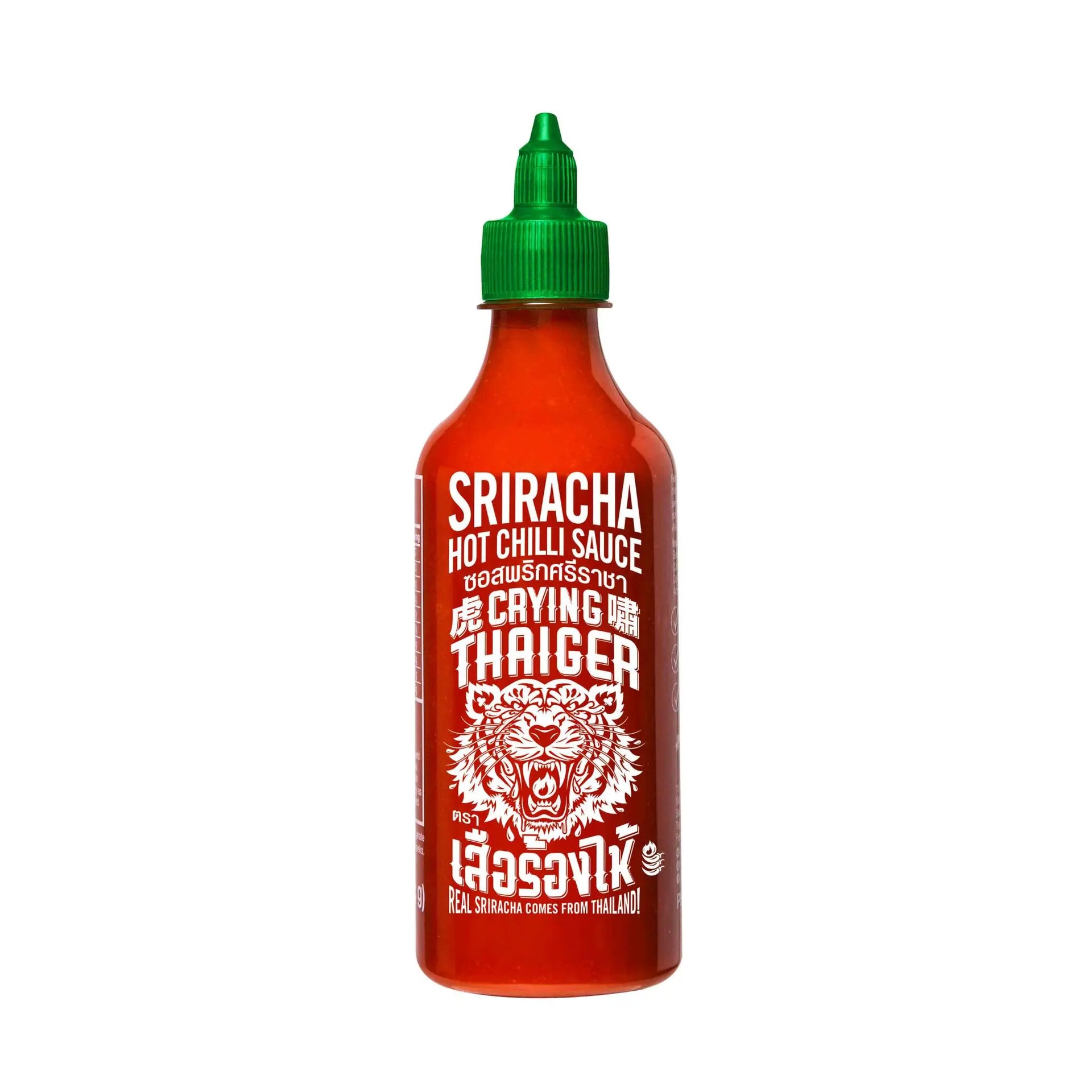 Suree Crying Thaiger Hot Sriracha Sauce (440ml x 12) Suree