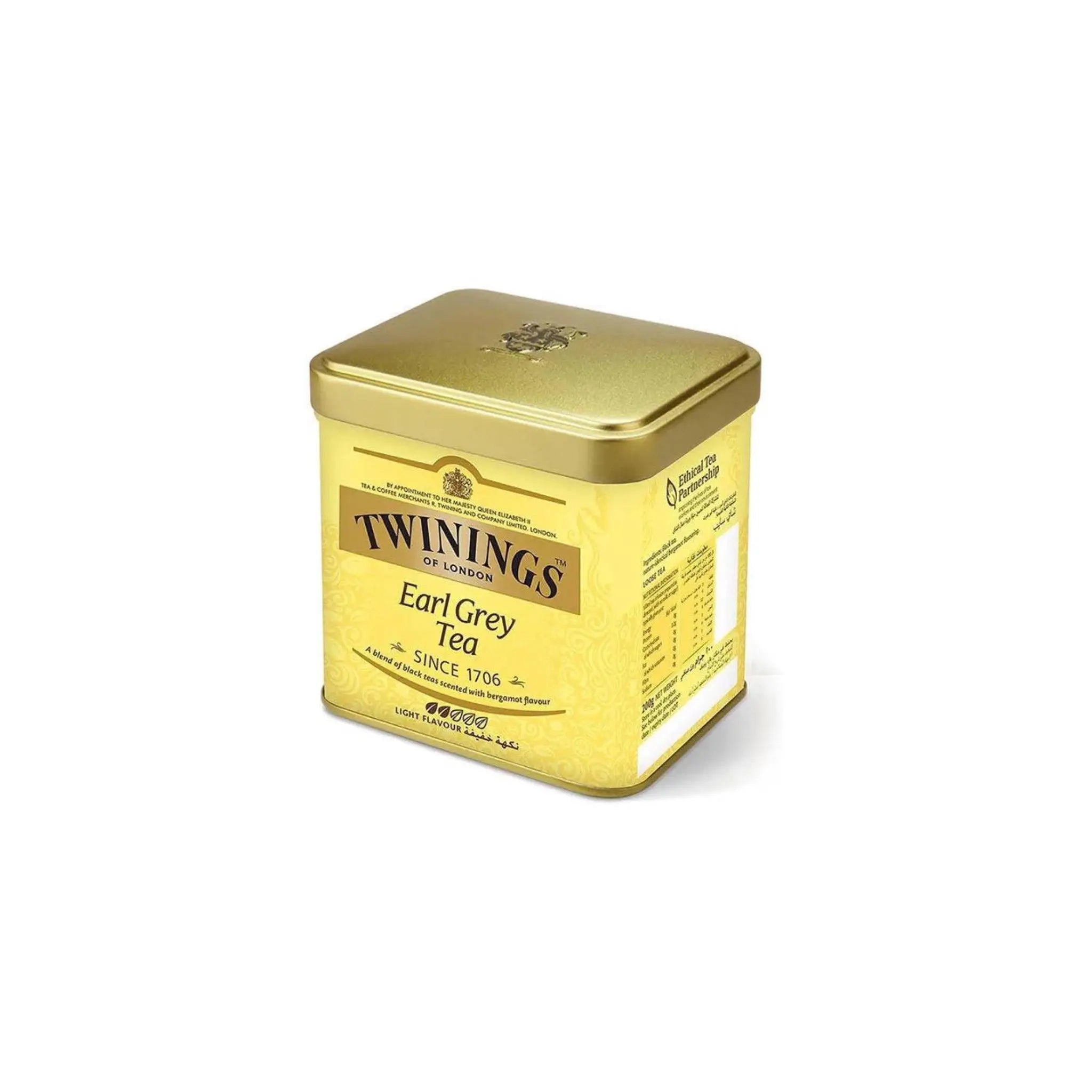 TWINING EARL GREY TIN 500GM (6x500g) Twinings