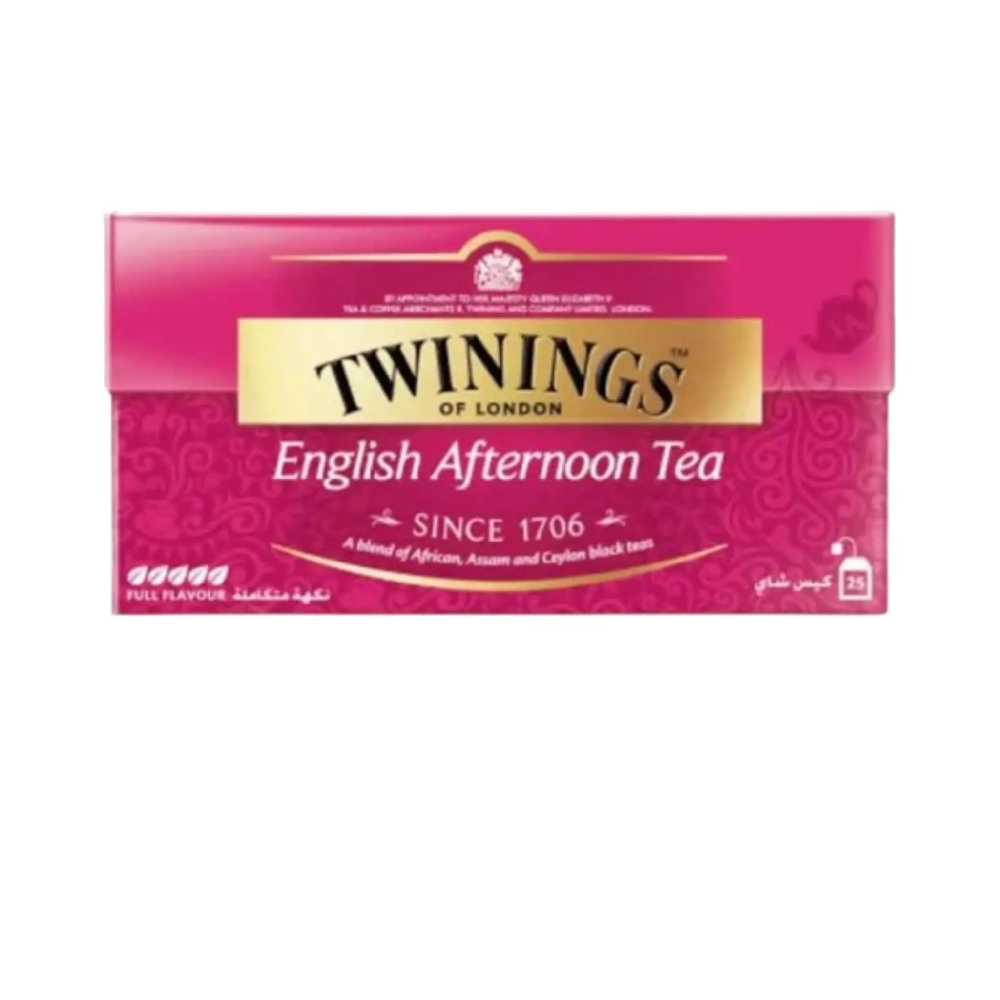 TWINING ENGLISH AFTERNOON TEA BAGS (12x25s) Twinings