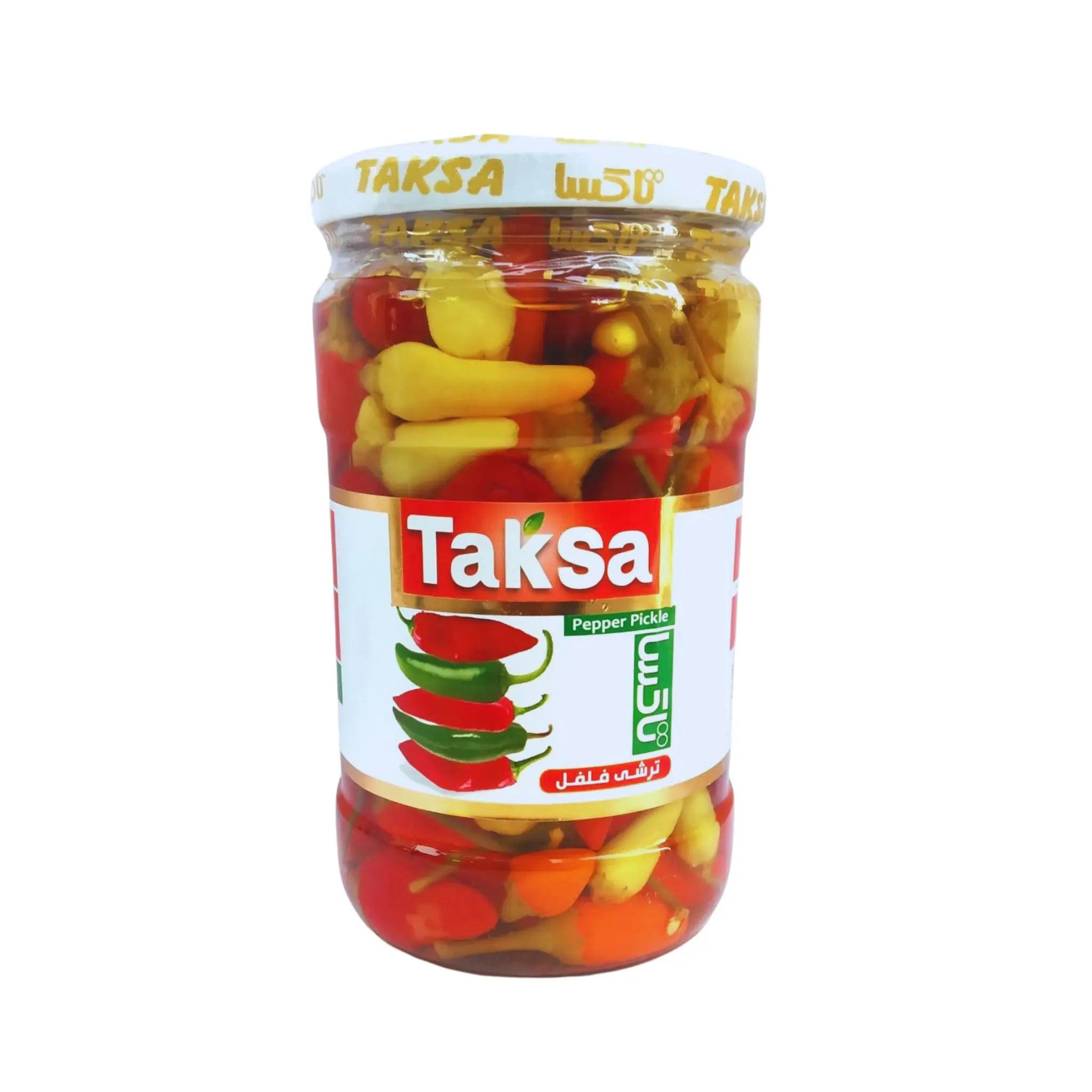Taksa Pepper Pickle (Red-Mikziki) - 660gx12 (1 carton) Marino.AE
