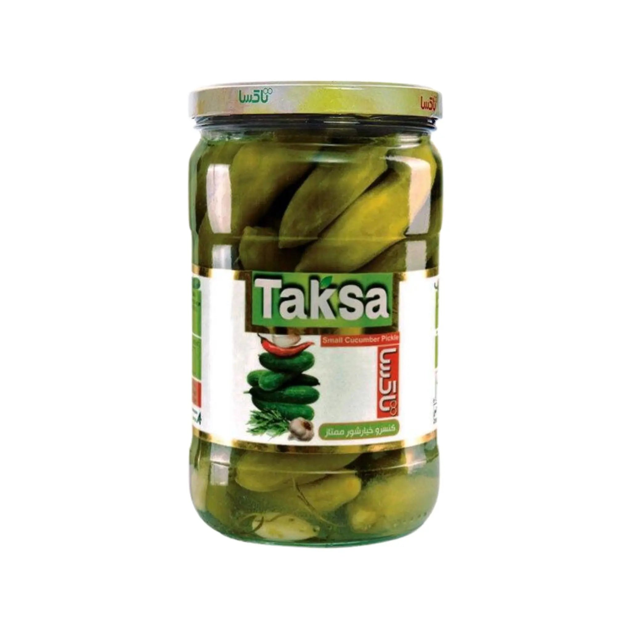 Taksa Pickled Cucumber (Vijah) - 660gx12 (1 carton) Marino.AE