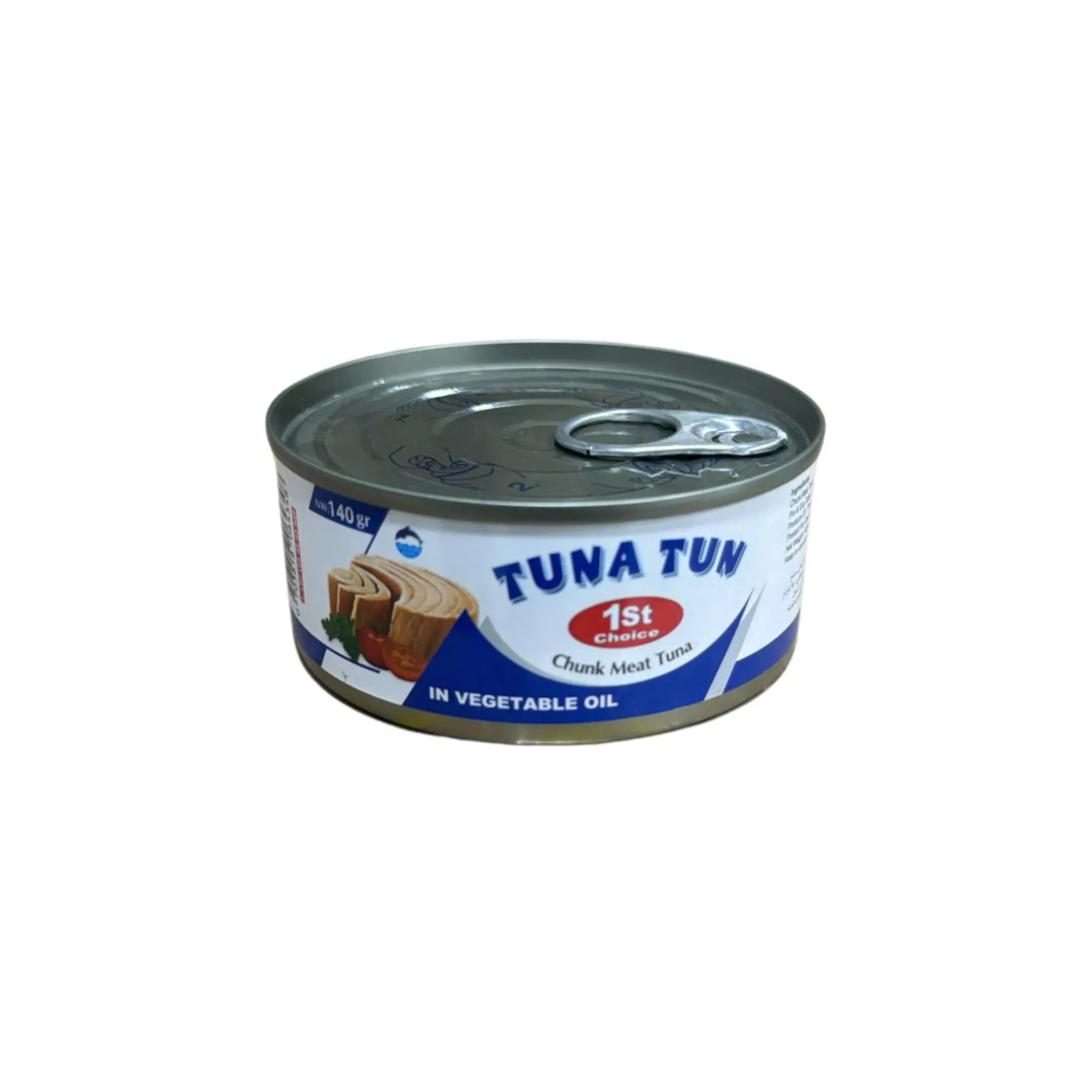 Tuna Tun chunk in Sunflower Oil - 48 x 140 GM (1 Carton) Marino.AE
