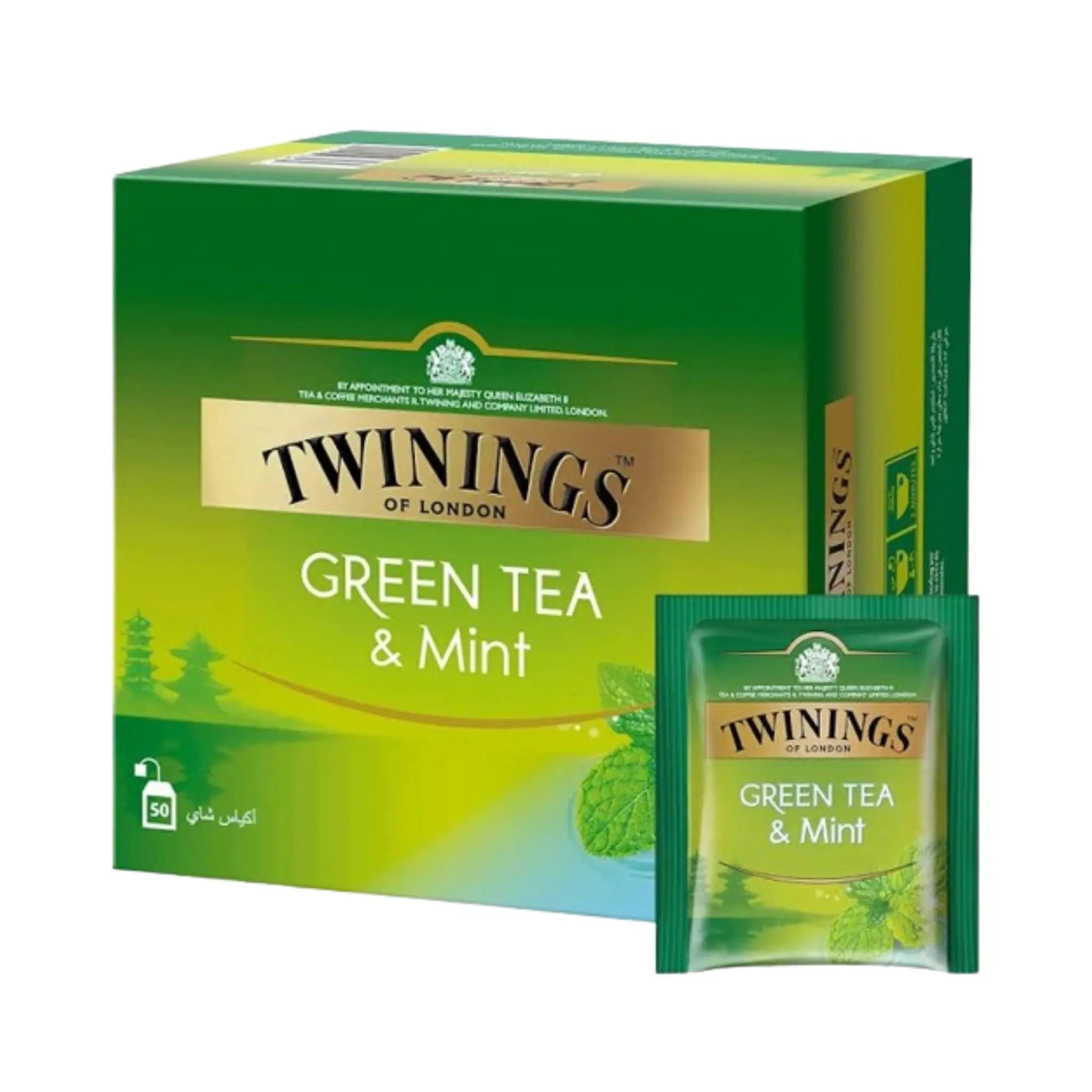Twinings Green Mint Tea bags (6x50's) Twinings